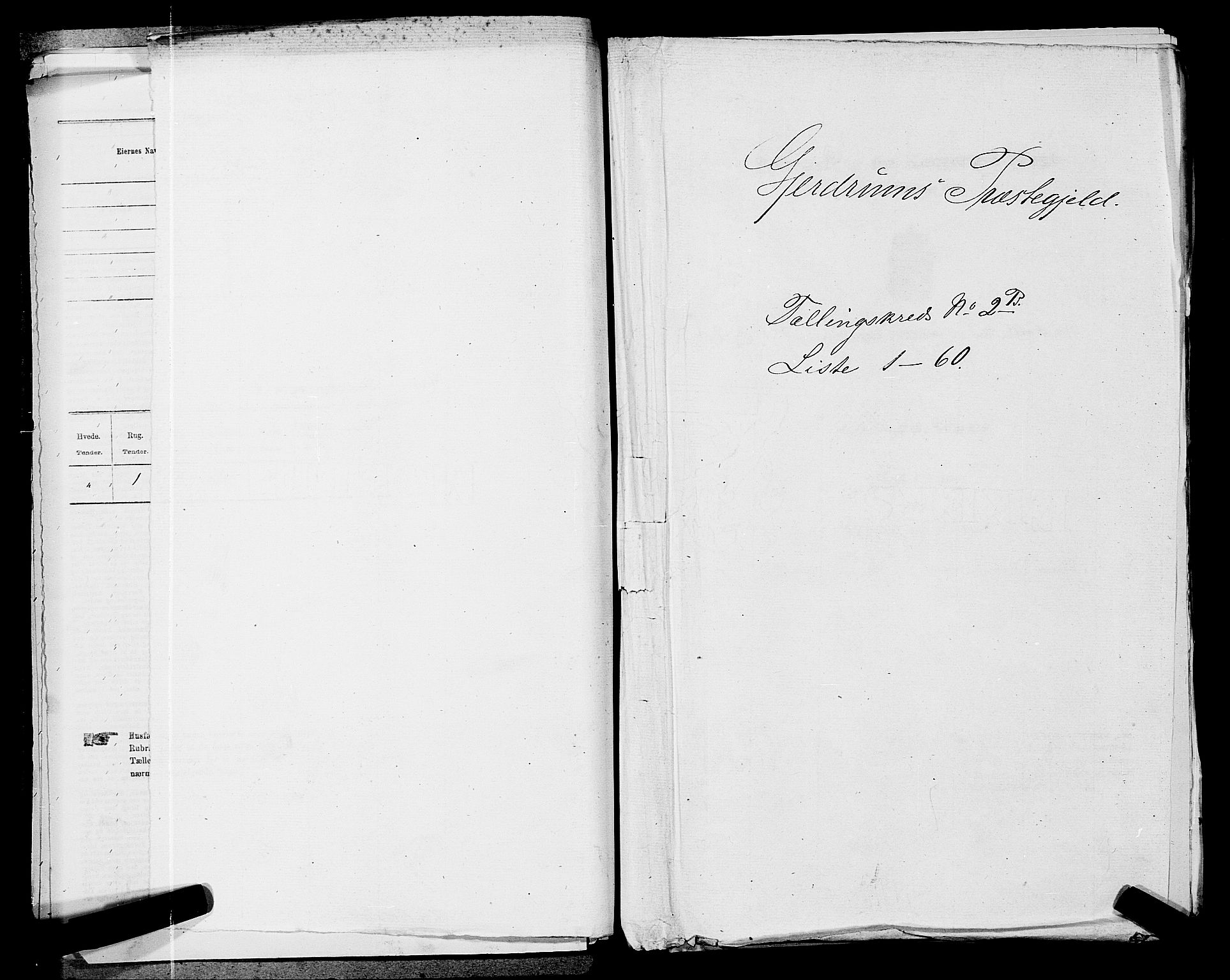 RA, 1875 census for 0234P Gjerdrum, 1875, p. 255