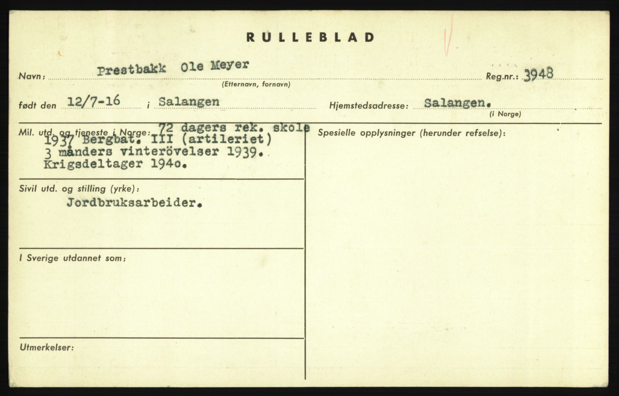 Forsvaret, Troms infanteriregiment nr. 16, AV/RA-RAFA-3146/P/Pa/L0021: Rulleblad for regimentets menige mannskaper, årsklasse 1937, 1937, p. 1055