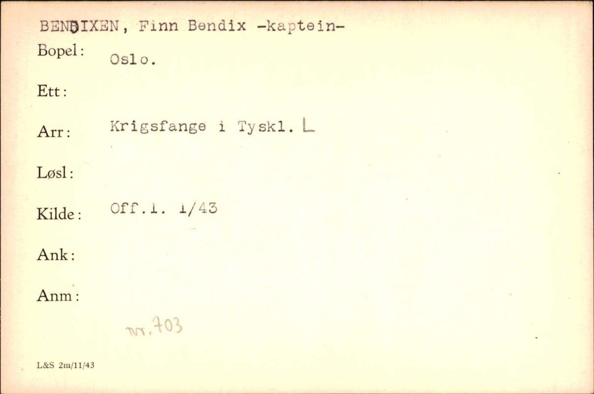 Forsvaret, Forsvarets krigshistoriske avdeling, AV/RA-RAFA-2017/Y/Yf/L0200: II-C-11-2102  -  Norske krigsfanger i Tyskland, 1940-1945, p. 68