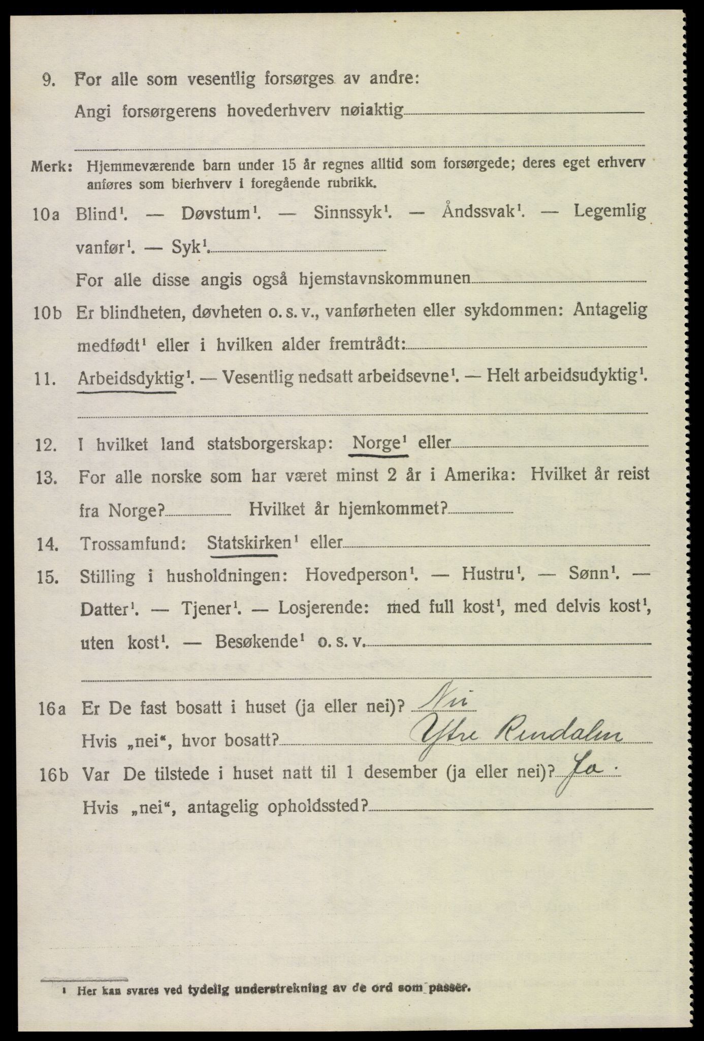 SAH, 1920 census for Åmot, 1920, p. 10744