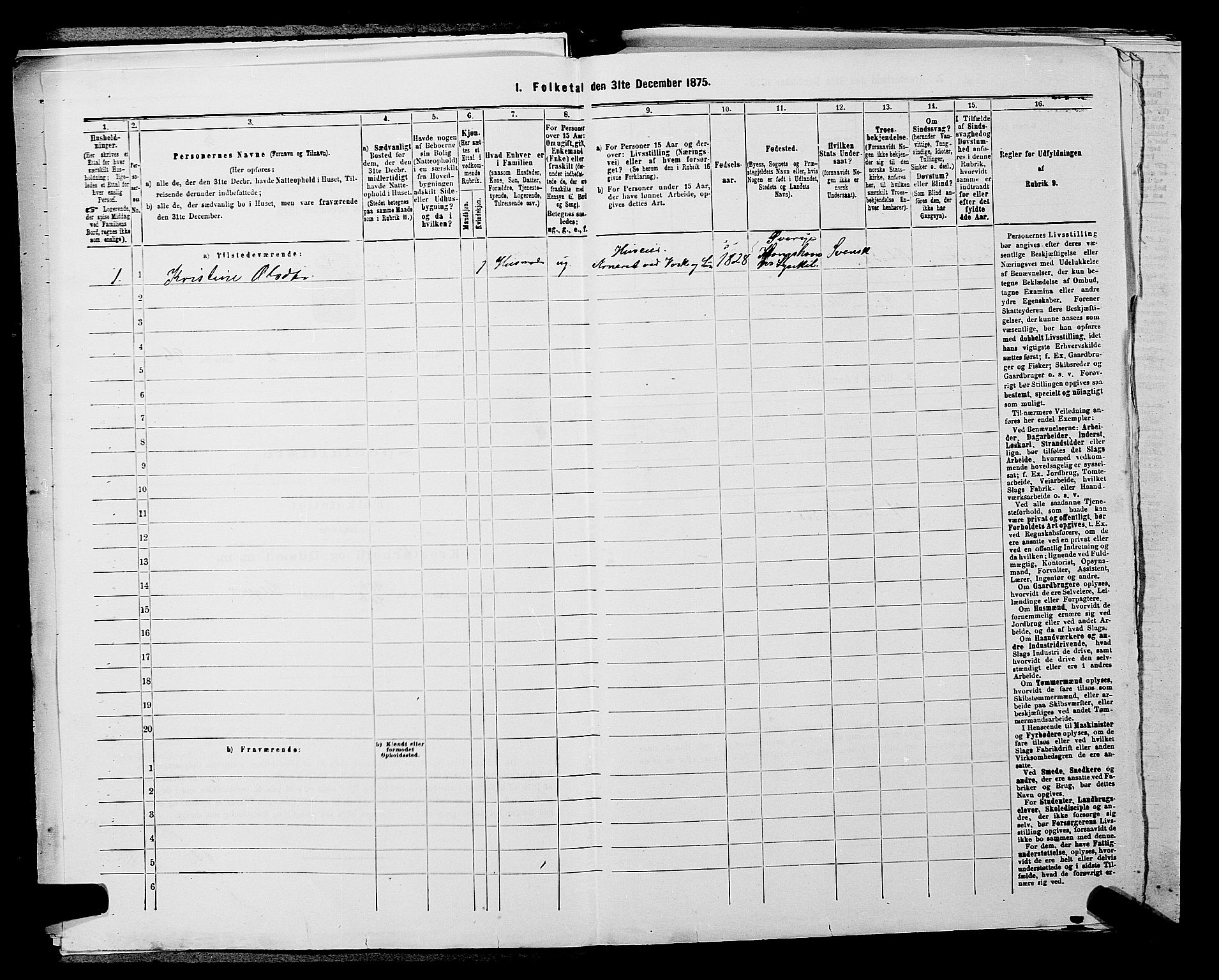 SAKO, 1875 census for 0818P Solum, 1875, p. 469