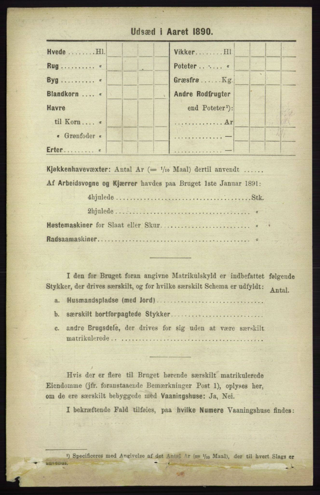RA, 1891 census for 1230 Ullensvang, 1891, p. 7899