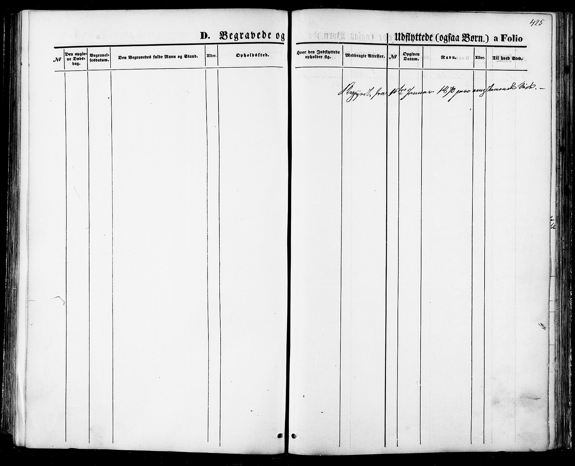 Ministerialprotokoller, klokkerbøker og fødselsregistre - Sør-Trøndelag, SAT/A-1456/668/L0807: Parish register (official) no. 668A07, 1870-1880, p. 425