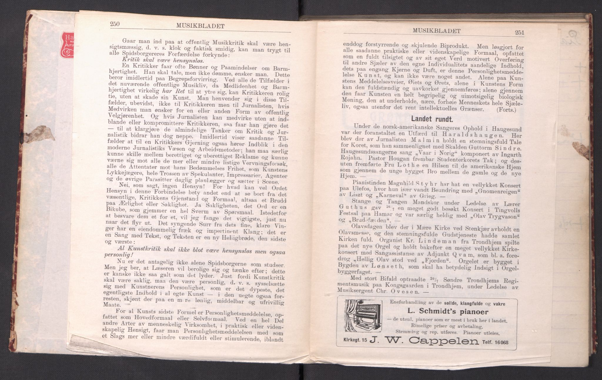 Musikkonservatoriet i Oslo, AV/RA-PA-1761/F/Fa/L0004/0004: Oversikt over lærere, elever, m.m. / Musikkonservatoriet - Vårsemesteret, 1913