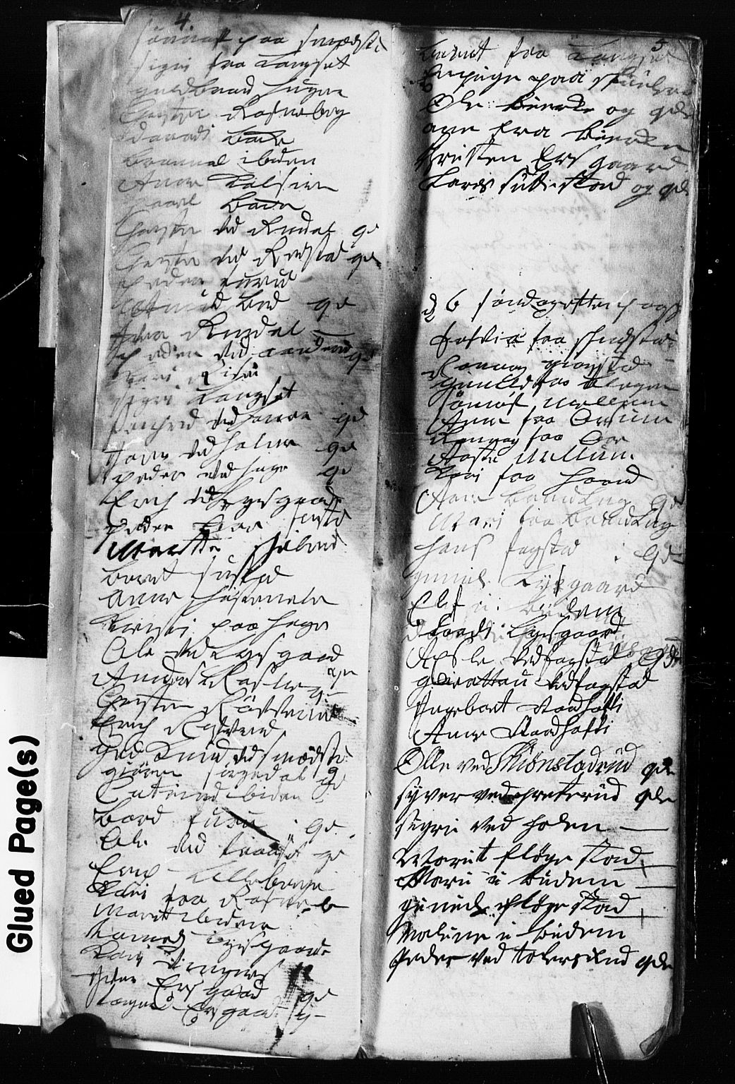 Fåberg prestekontor, AV/SAH-PREST-086/H/Ha/Hab/L0002: Parish register (copy) no. 2, 1741-1756, p. 4-5