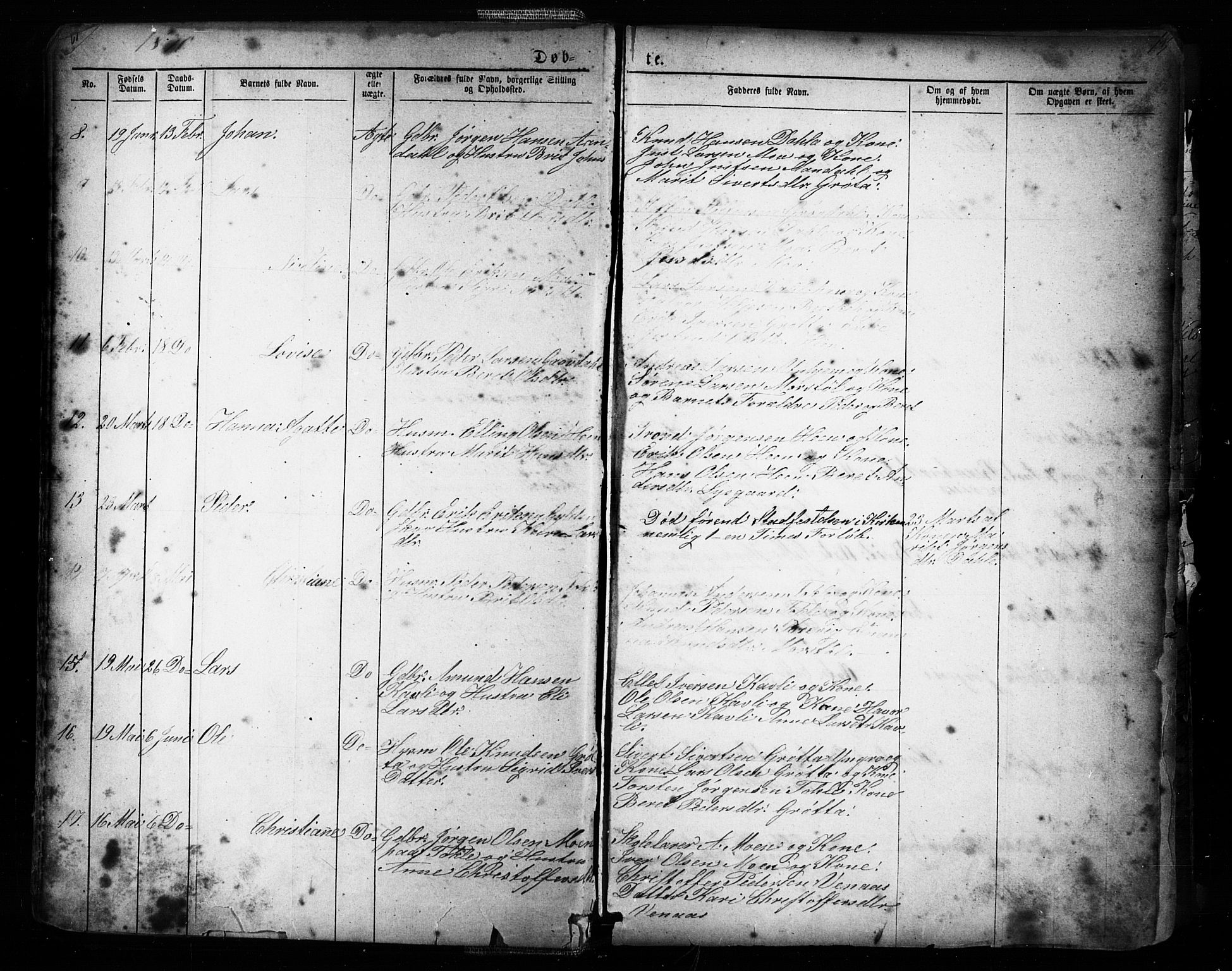 Ministerialprotokoller, klokkerbøker og fødselsregistre - Møre og Romsdal, AV/SAT-A-1454/545/L0588: Parish register (copy) no. 545C02, 1867-1902, p. 13