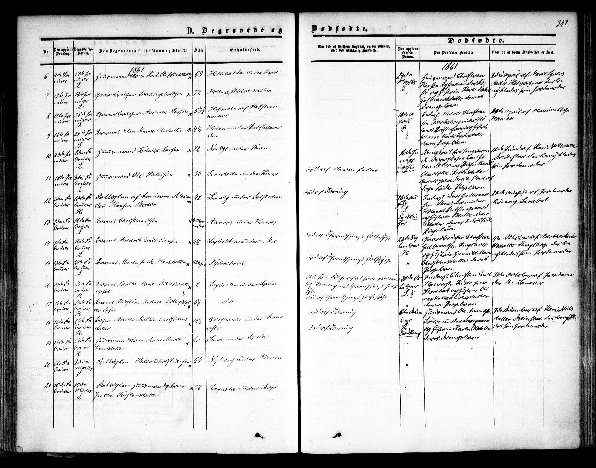 Høland prestekontor Kirkebøker, AV/SAO-A-10346a/F/Fa/L0010: Parish register (official) no. I 10, 1854-1861, p. 341