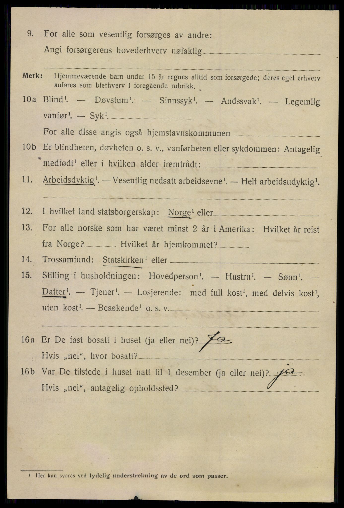 SAO, 1920 census for Sarpsborg, 1920, p. 19309