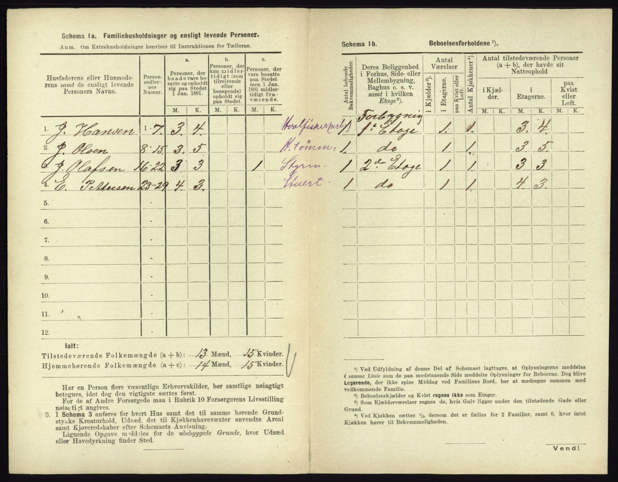 RA, 1891 census for 0705 Tønsberg, 1891, p. 297