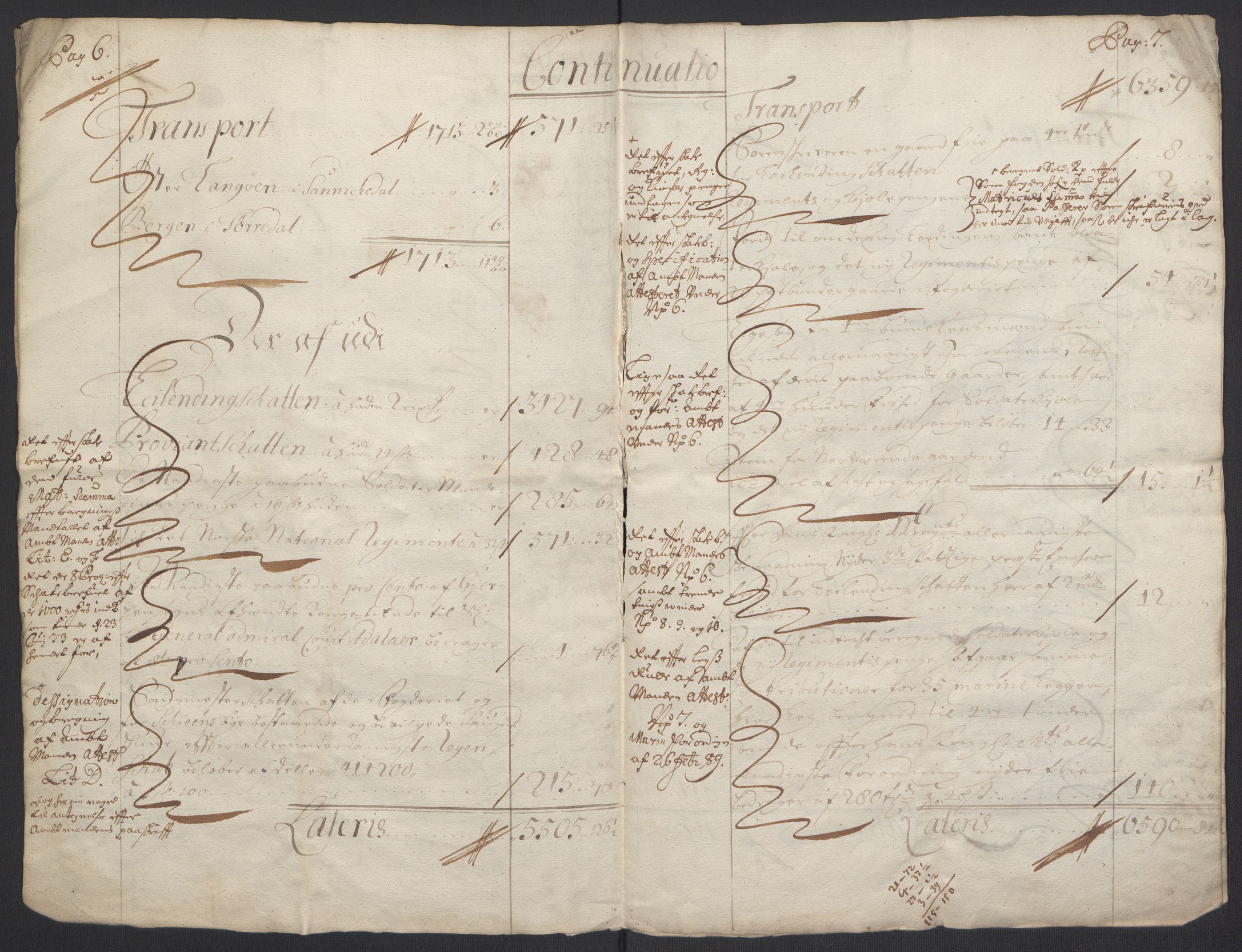 Rentekammeret inntil 1814, Reviderte regnskaper, Fogderegnskap, RA/EA-4092/R34/L2052: Fogderegnskap Bamble, 1692-1693, p. 6