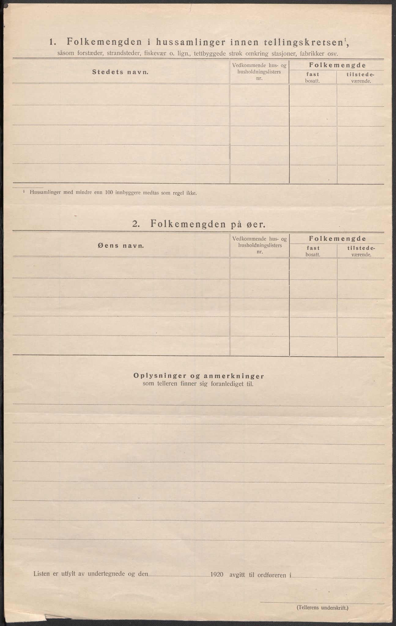 SAB, 1920 census for Etne, 1920, p. 30