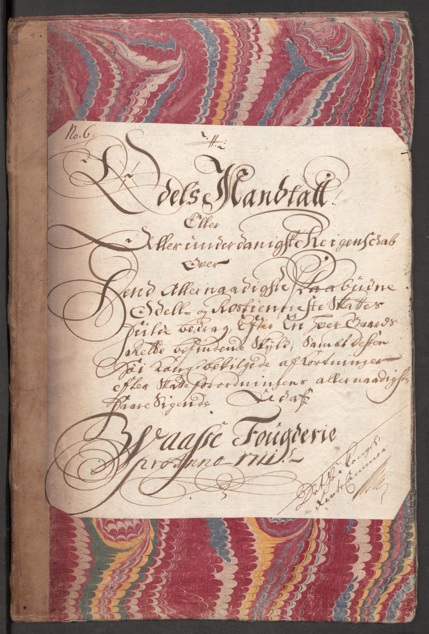 Rentekammeret inntil 1814, Reviderte regnskaper, Fogderegnskap, AV/RA-EA-4092/R51/L3192: Fogderegnskap Nordhordland og Voss, 1711, p. 155