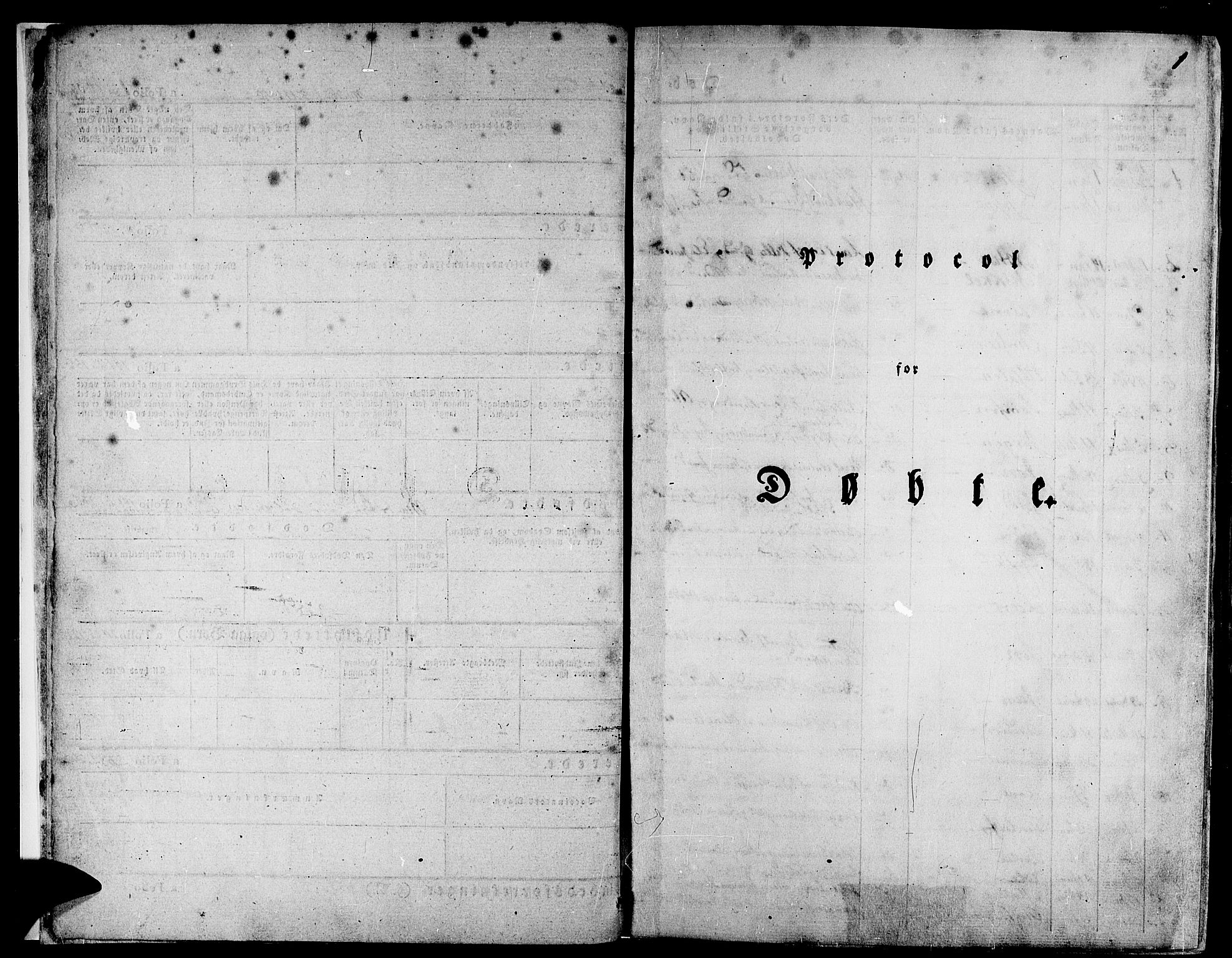 Gloppen sokneprestembete, SAB/A-80101/H/Haa/Haaa/L0007: Parish register (official) no. A 7, 1827-1837, p. 1