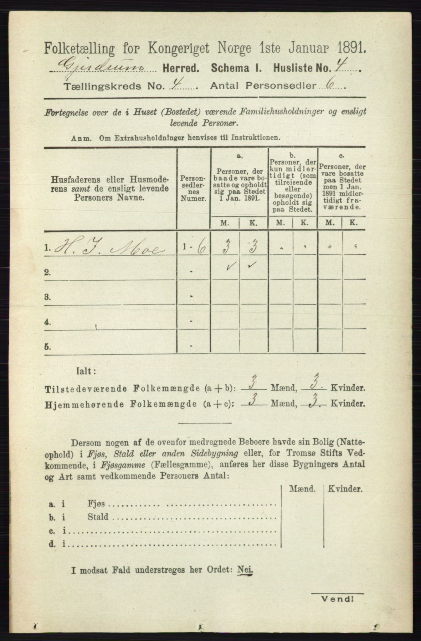 RA, 1891 census for 0234 Gjerdrum, 1891, p. 1753
