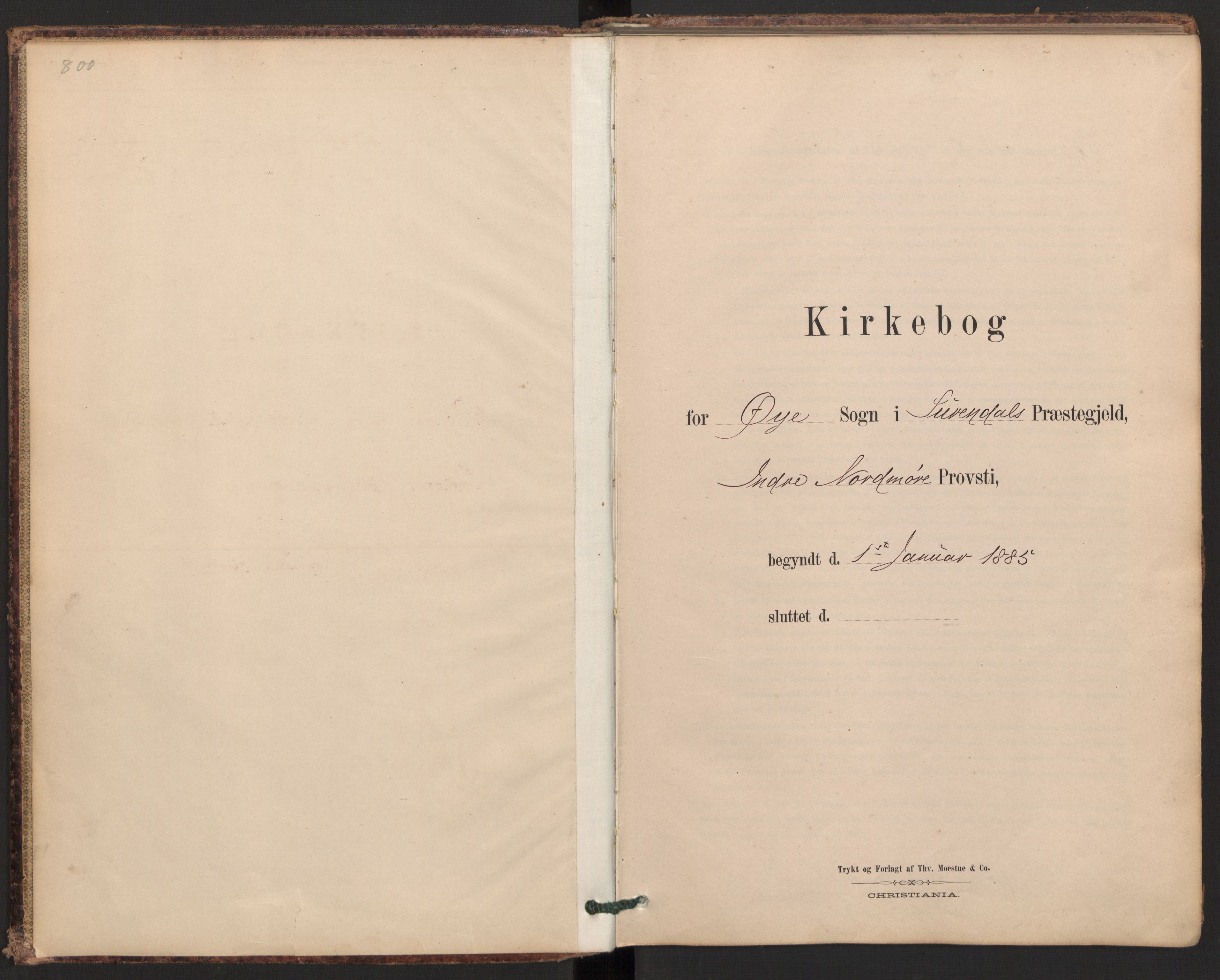 Ministerialprotokoller, klokkerbøker og fødselsregistre - Møre og Romsdal, SAT/A-1454/595/L1047: Parish register (official) no. 595A09, 1885-1900