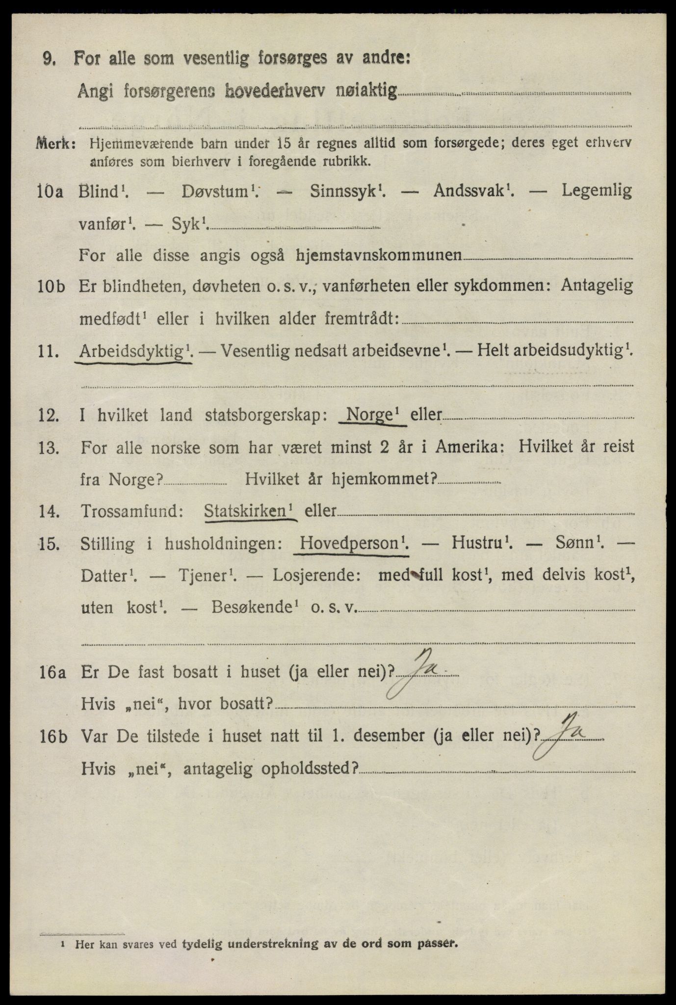 SAO, 1920 census for Bærum, 1920, p. 16351