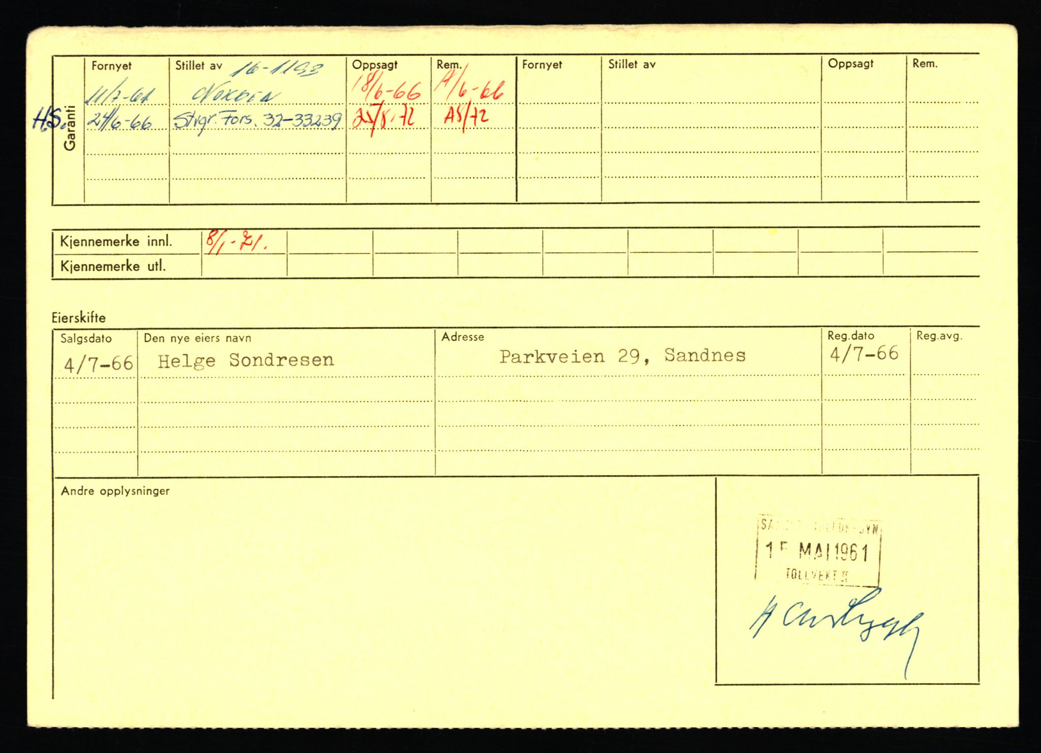 Stavanger trafikkstasjon, AV/SAST-A-101942/0/F/L0054: L-54200 - L-55699, 1930-1971, p. 258