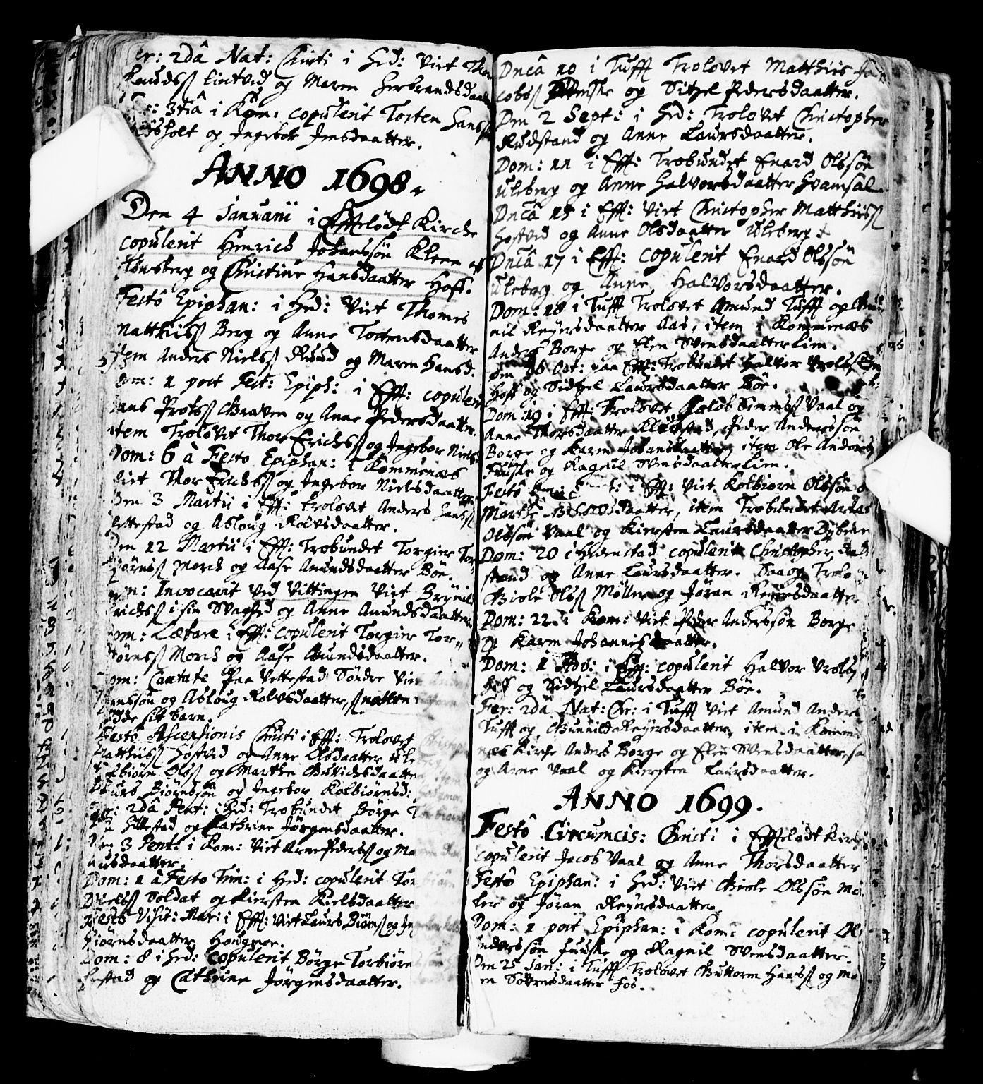 Sandsvær kirkebøker, AV/SAKO-A-244/F/Fa/L0001: Parish register (official) no. I 1, 1665-1725, p. 118