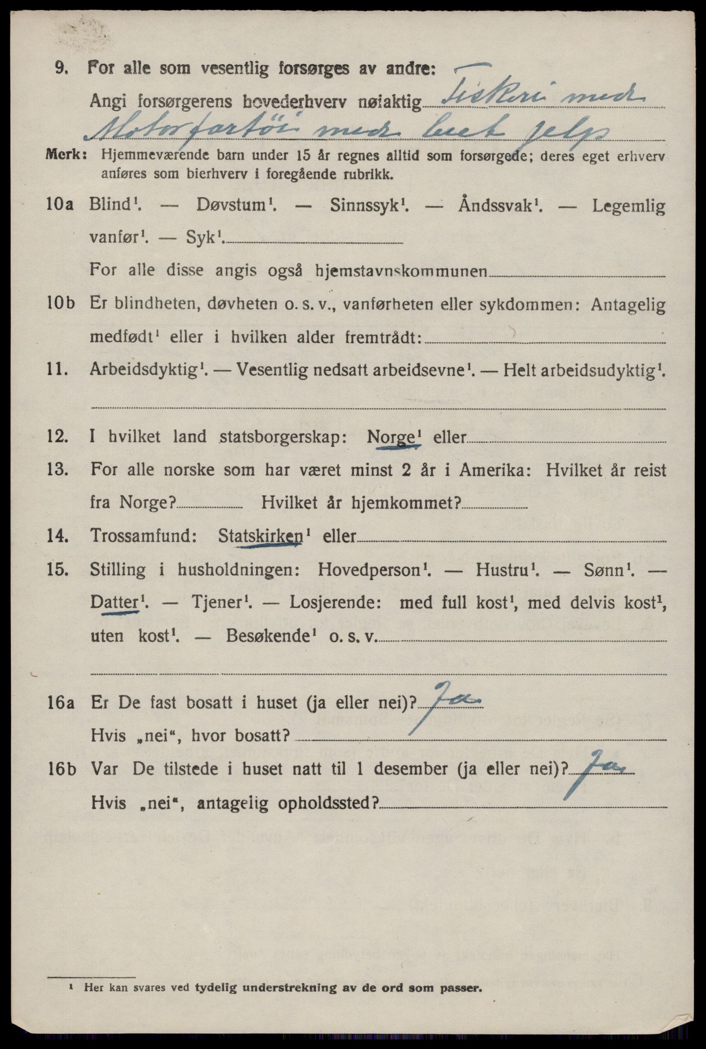 SAST, 1920 census for Åkra, 1920, p. 4389