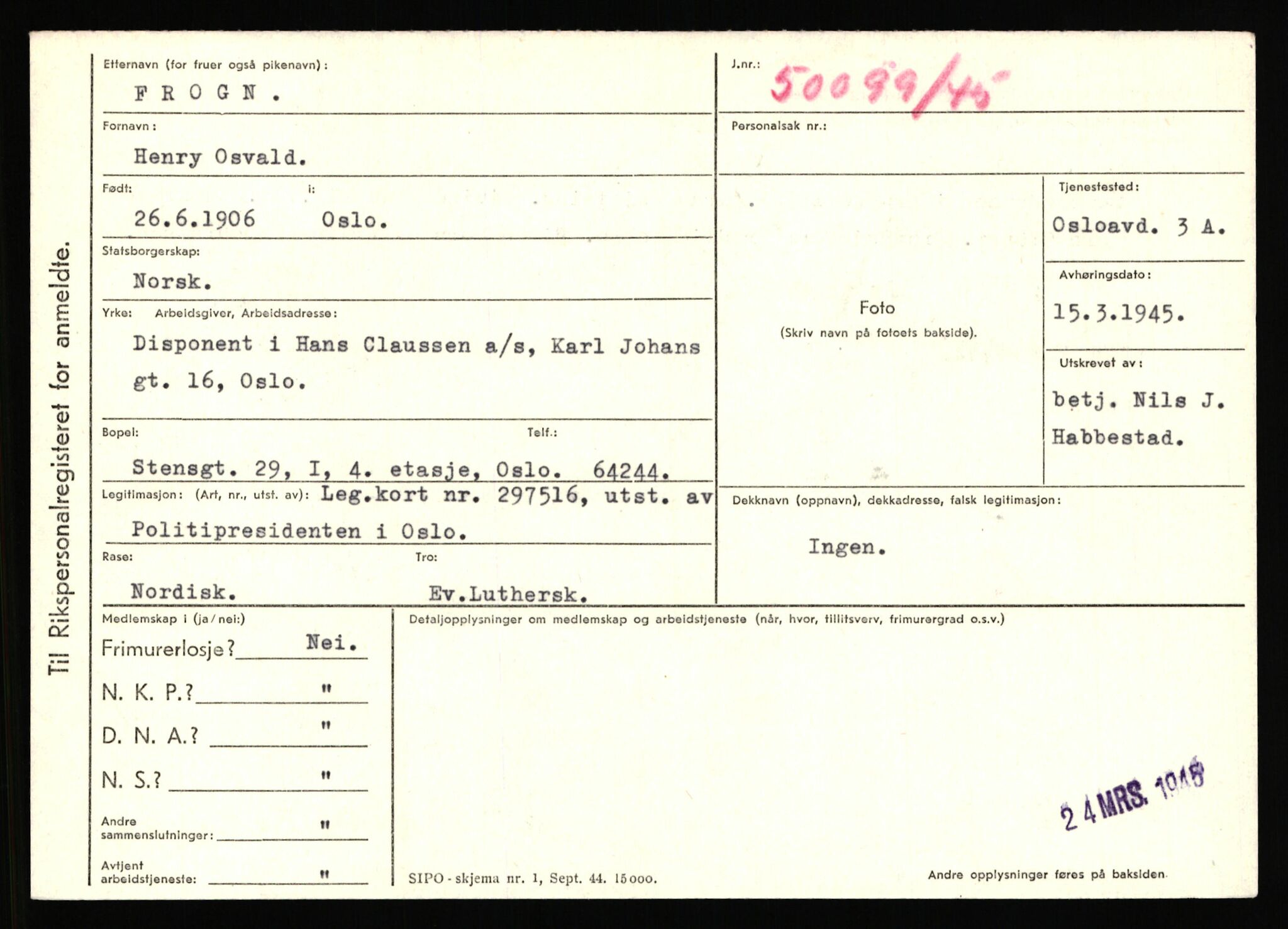 Statspolitiet - Hovedkontoret / Osloavdelingen, AV/RA-S-1329/C/Ca/L0004: Eid - funn av gjenstander	, 1943-1945, p. 4850