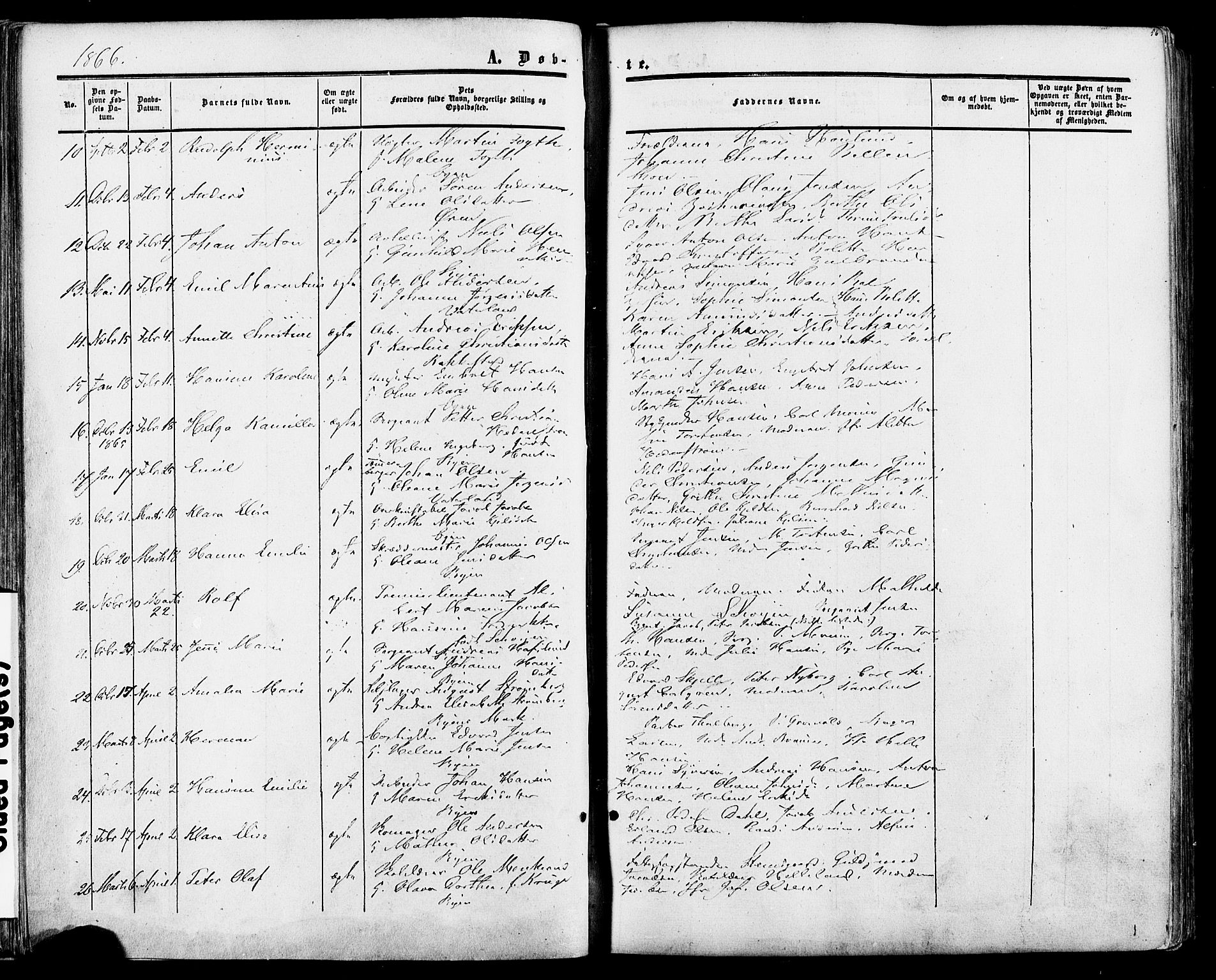 Fredrikstad prestekontor Kirkebøker, AV/SAO-A-11082/F/Fa/L0006: Parish register (official) no. 6, 1857-1878, p. 56