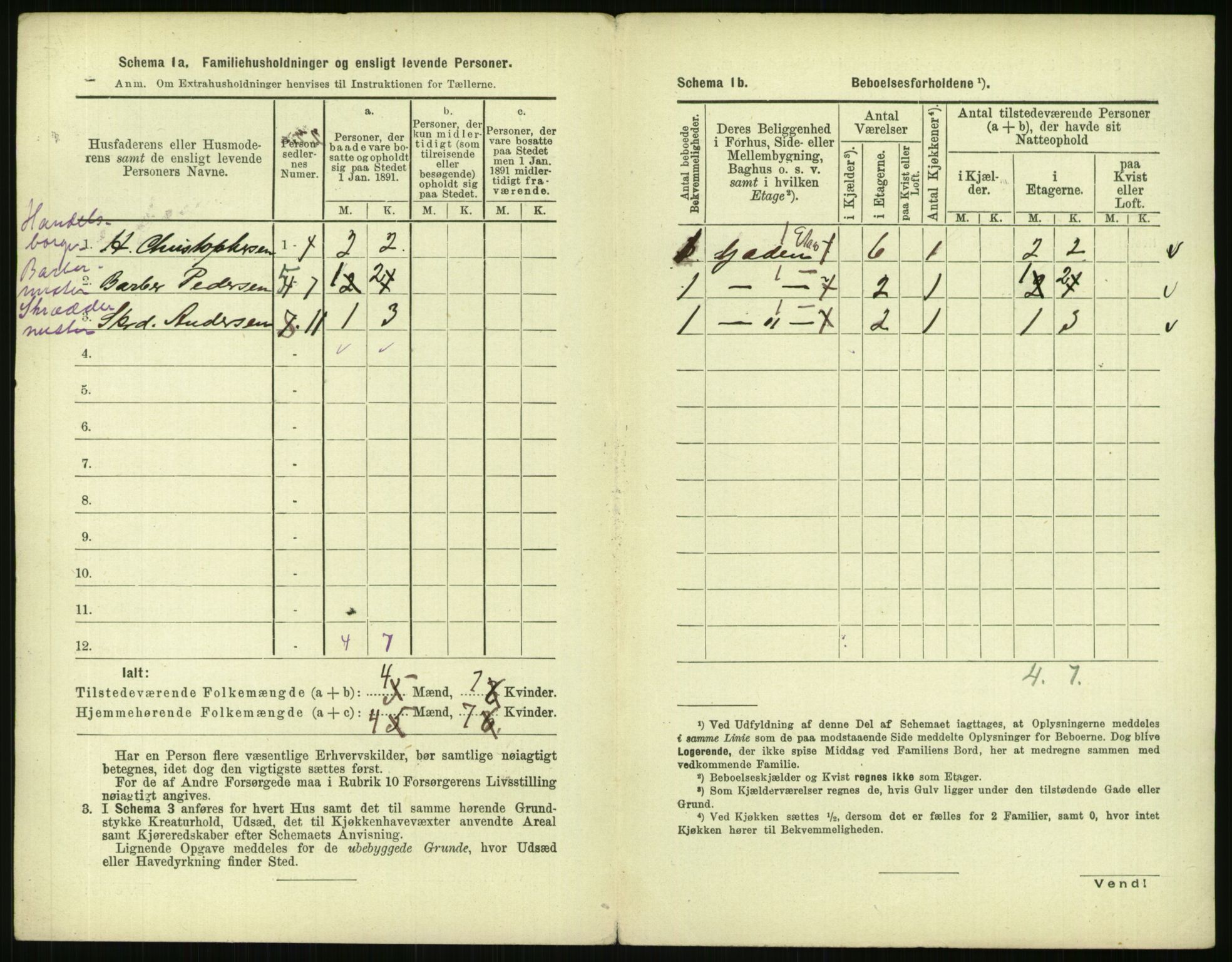 RA, 1891 census for 0301 Kristiania, 1891, p. 10851