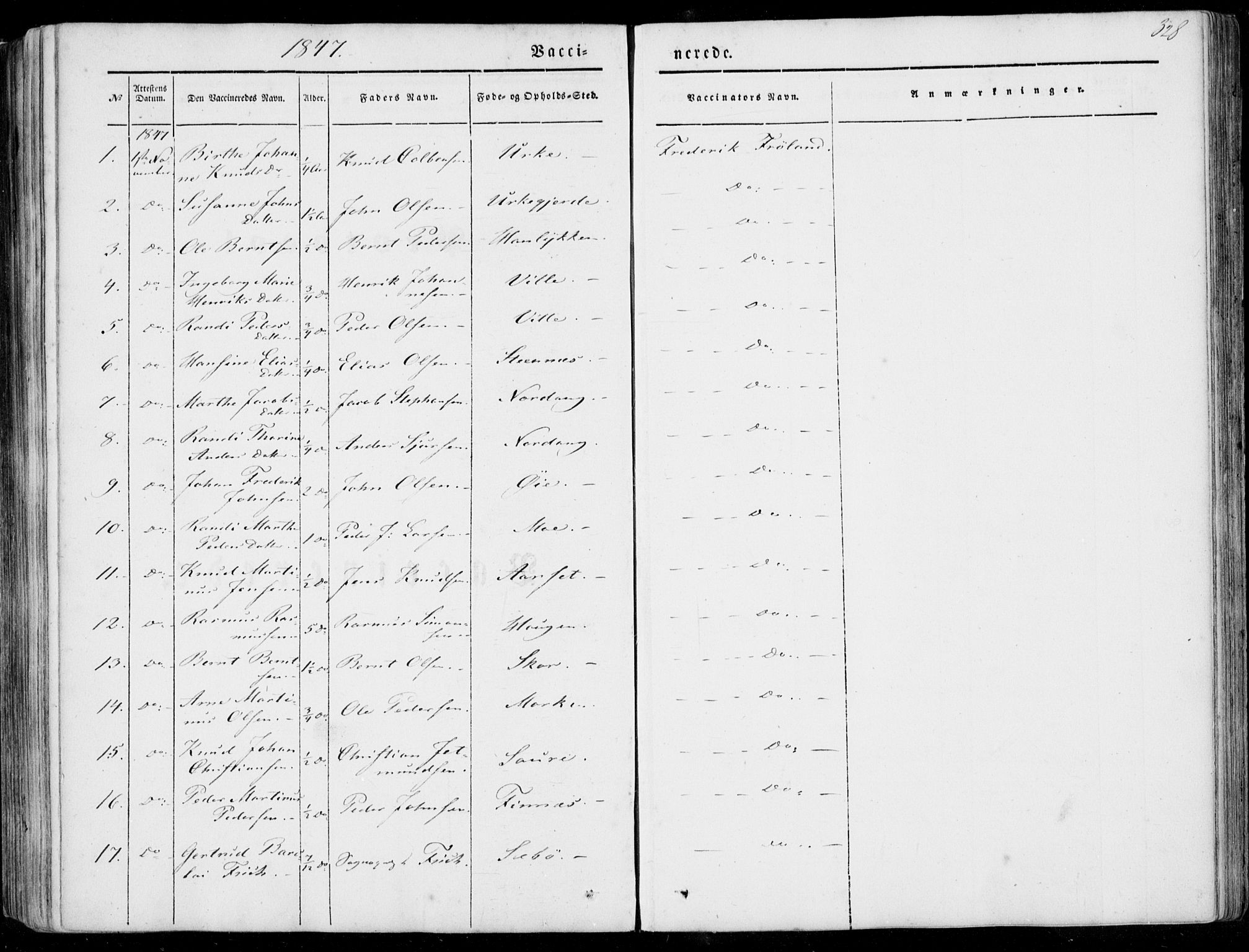 Ministerialprotokoller, klokkerbøker og fødselsregistre - Møre og Romsdal, AV/SAT-A-1454/515/L0209: Parish register (official) no. 515A05, 1847-1868, p. 328