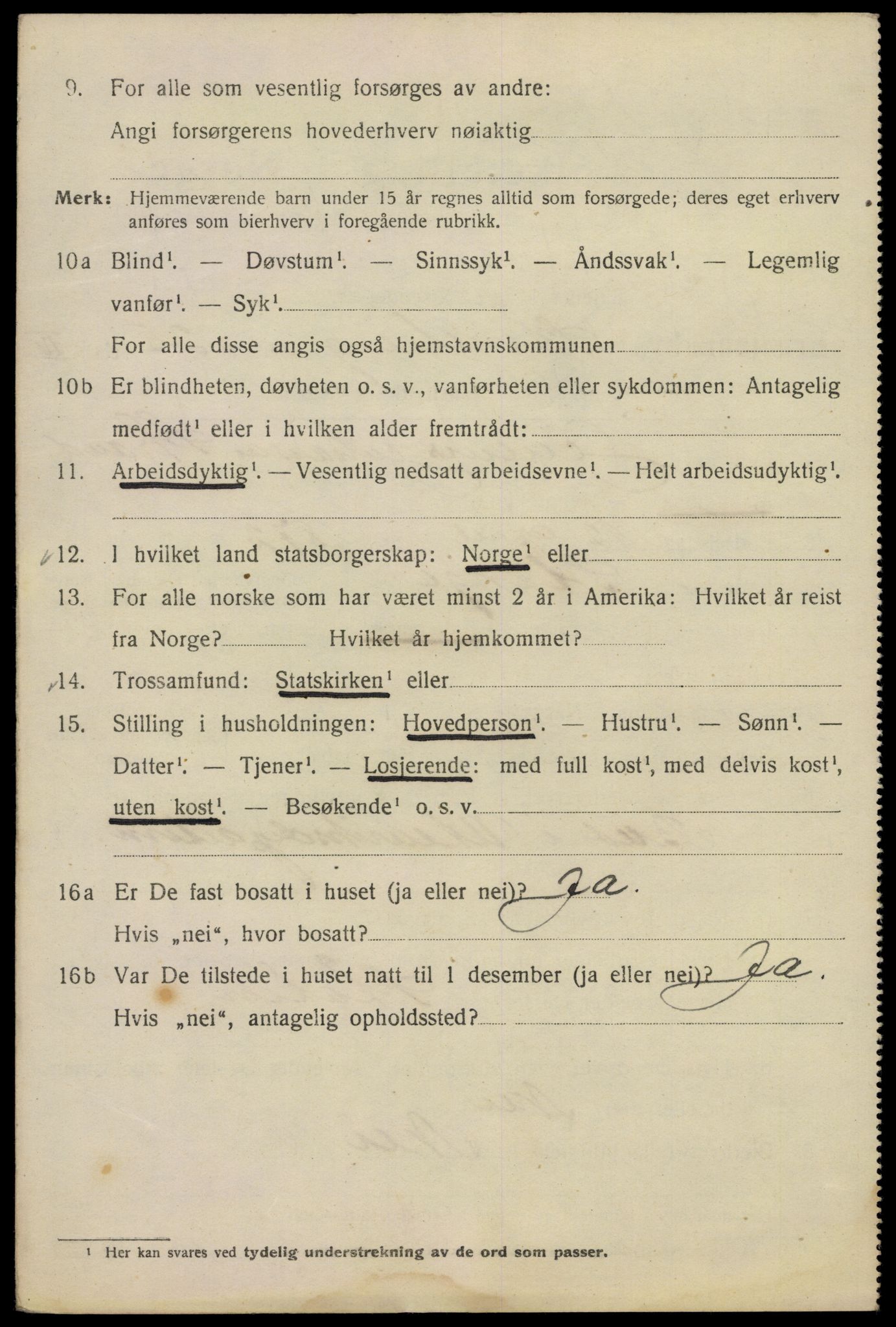 SAO, 1920 census for Kristiania, 1920, p. 540730