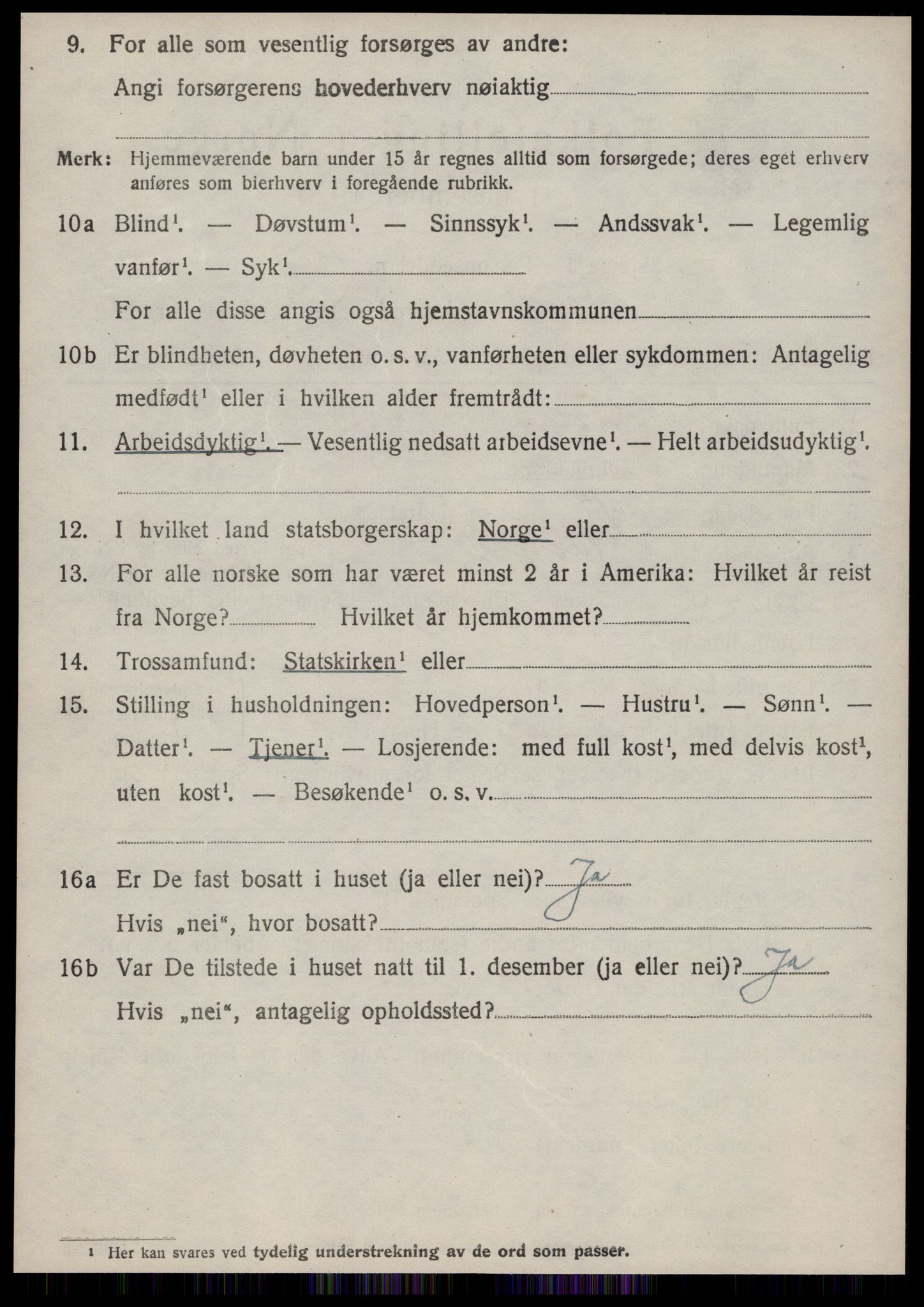 SAT, 1920 census for Tustna, 1920, p. 638