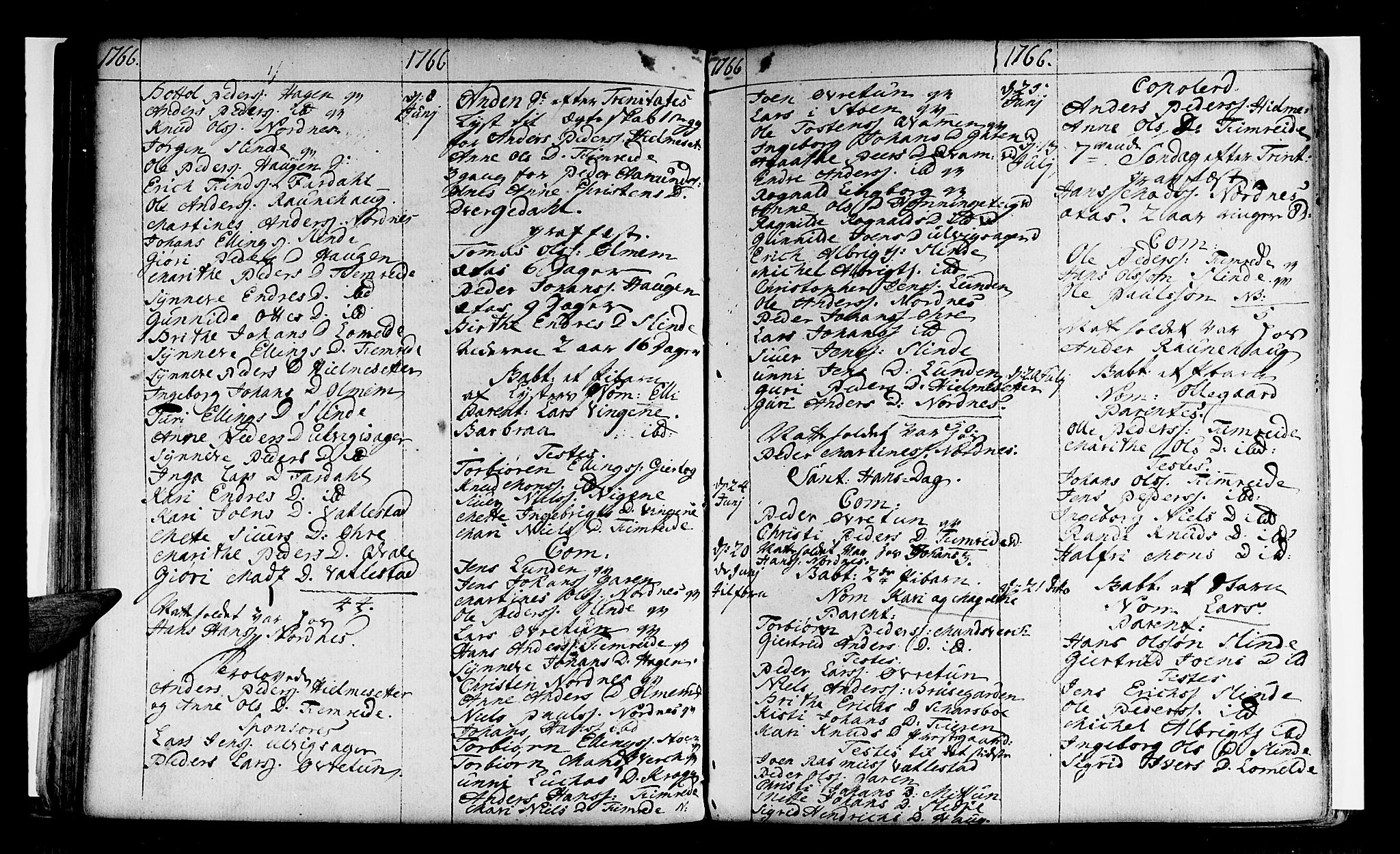 Sogndal sokneprestembete, AV/SAB-A-81301/H/Haa/Haaa/L0004: Parish register (official) no. A 4, 1747-1782