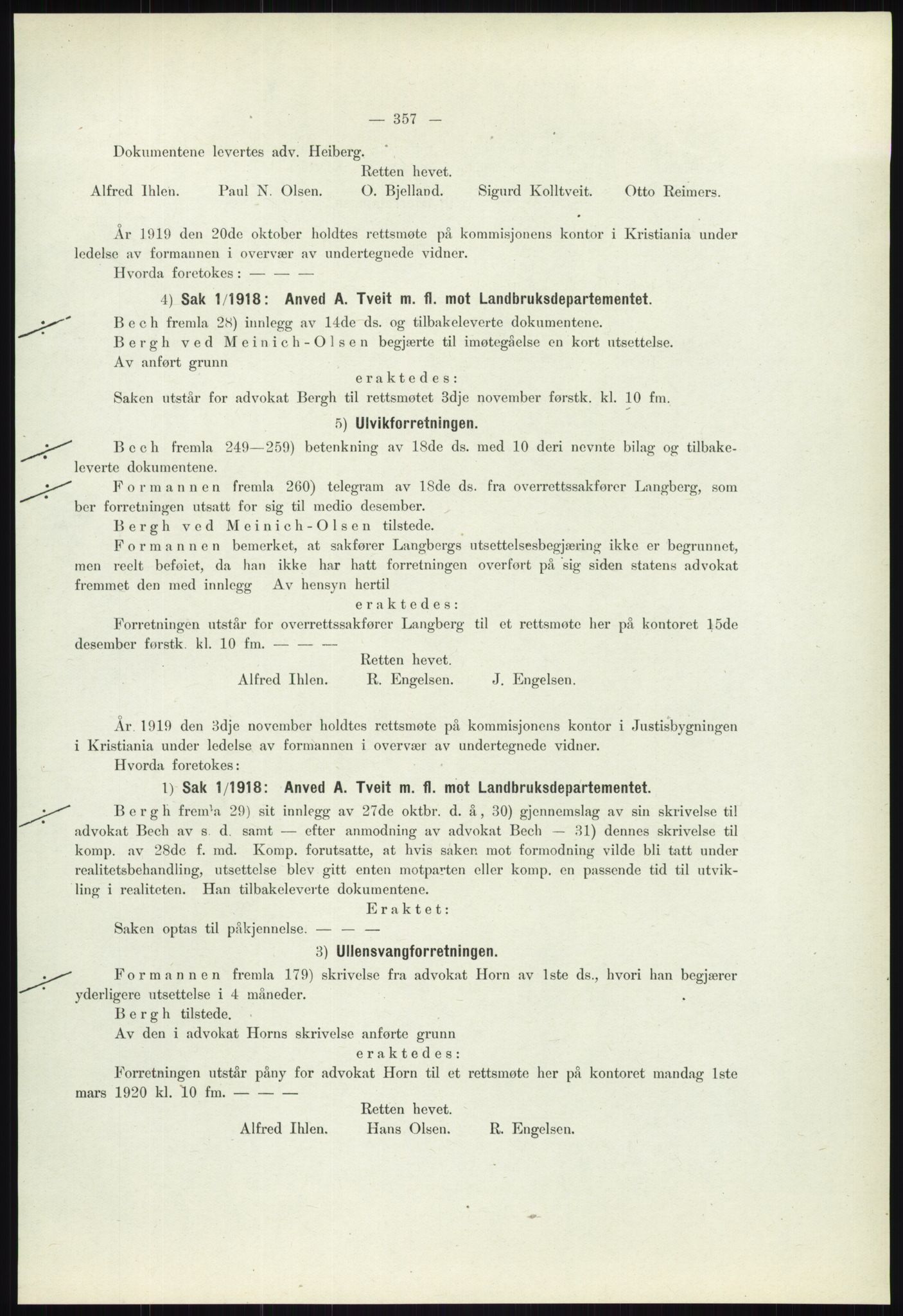 Høyfjellskommisjonen, AV/RA-S-1546/X/Xa/L0001: Nr. 1-33, 1909-1953, p. 371