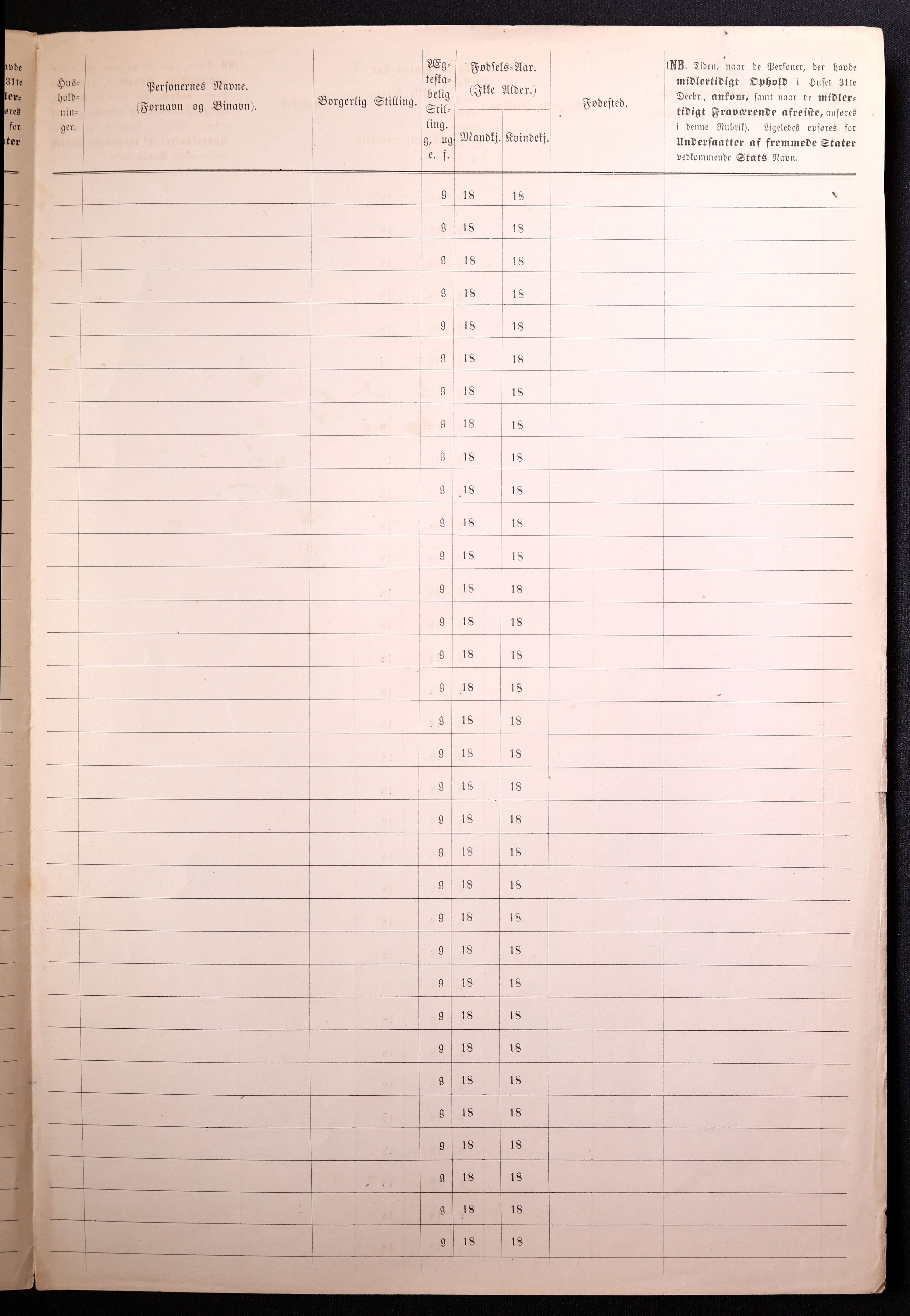 RA, 1870 census for 0101 Fredrikshald, 1870, p. 489