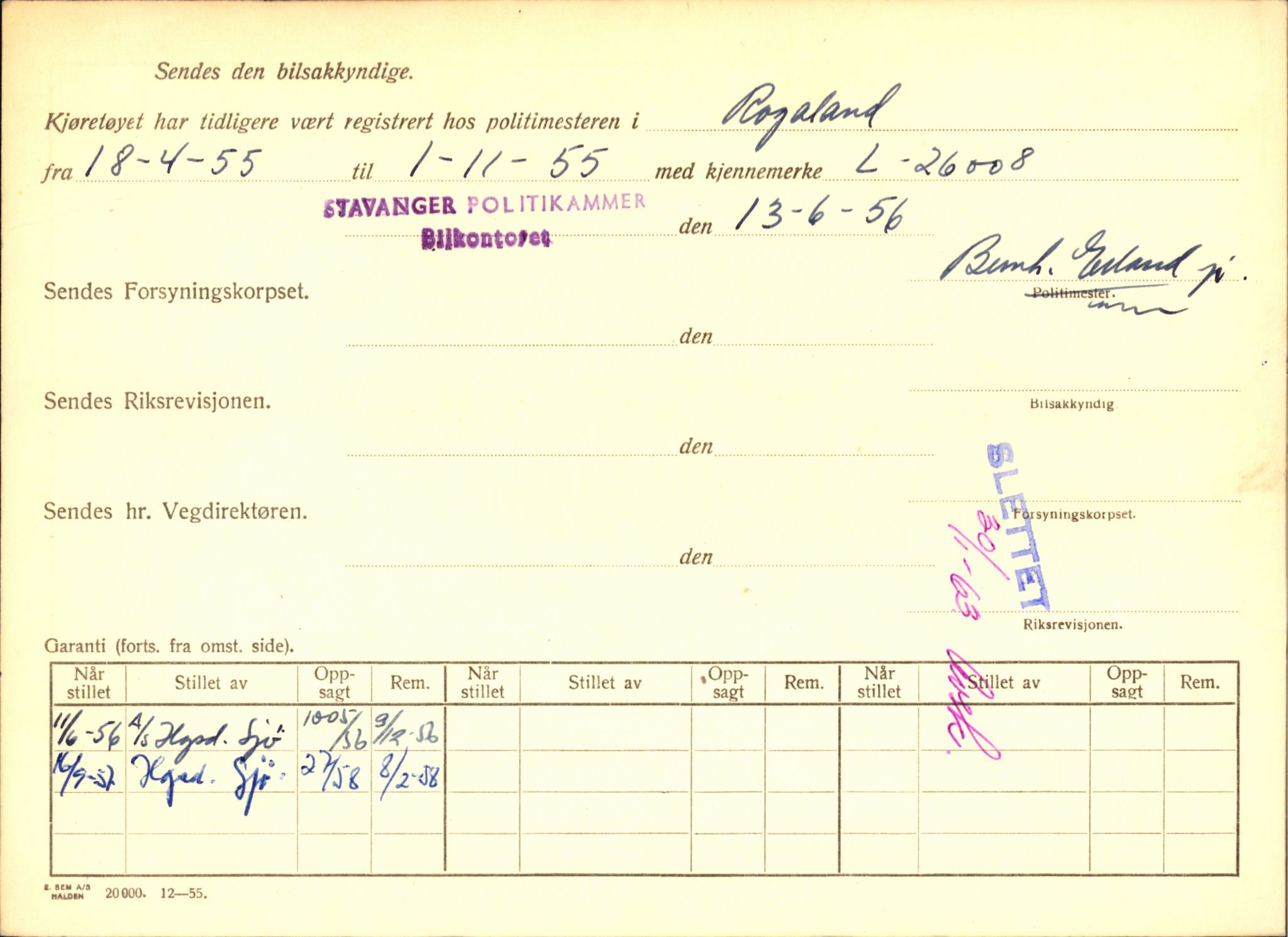 Stavanger trafikkstasjon, AV/SAST-A-101942/0/F/L0006: L-1700 - L-2149, 1930-1971, p. 592