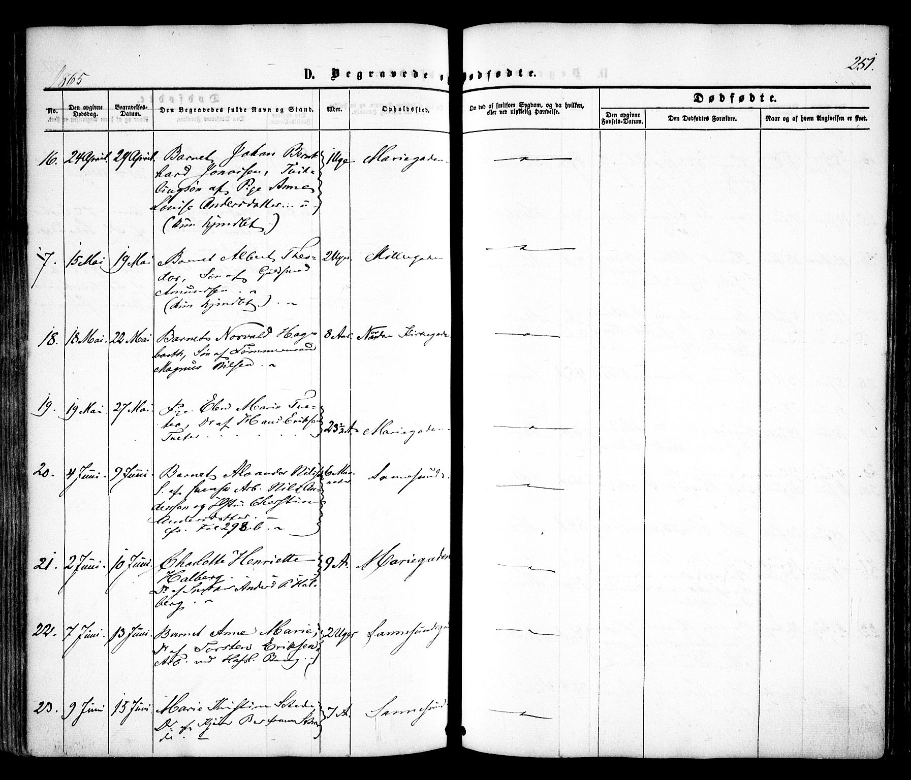 Sarpsborg prestekontor Kirkebøker, AV/SAO-A-2006/F/Fa/L0001: Parish register (official) no. 1, 1859-1868, p. 251