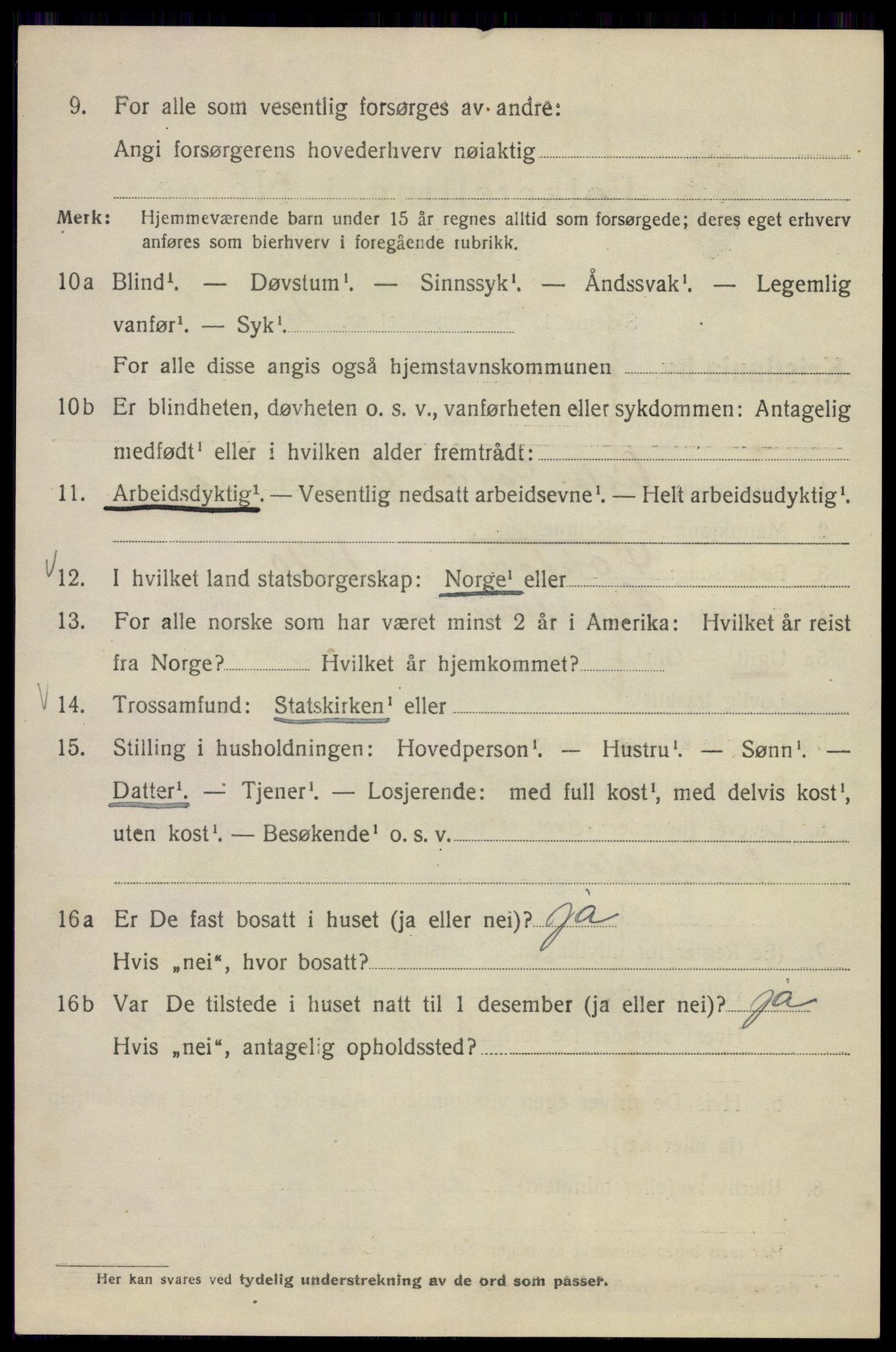 SAO, 1920 census for Kristiania, 1920, p. 528036