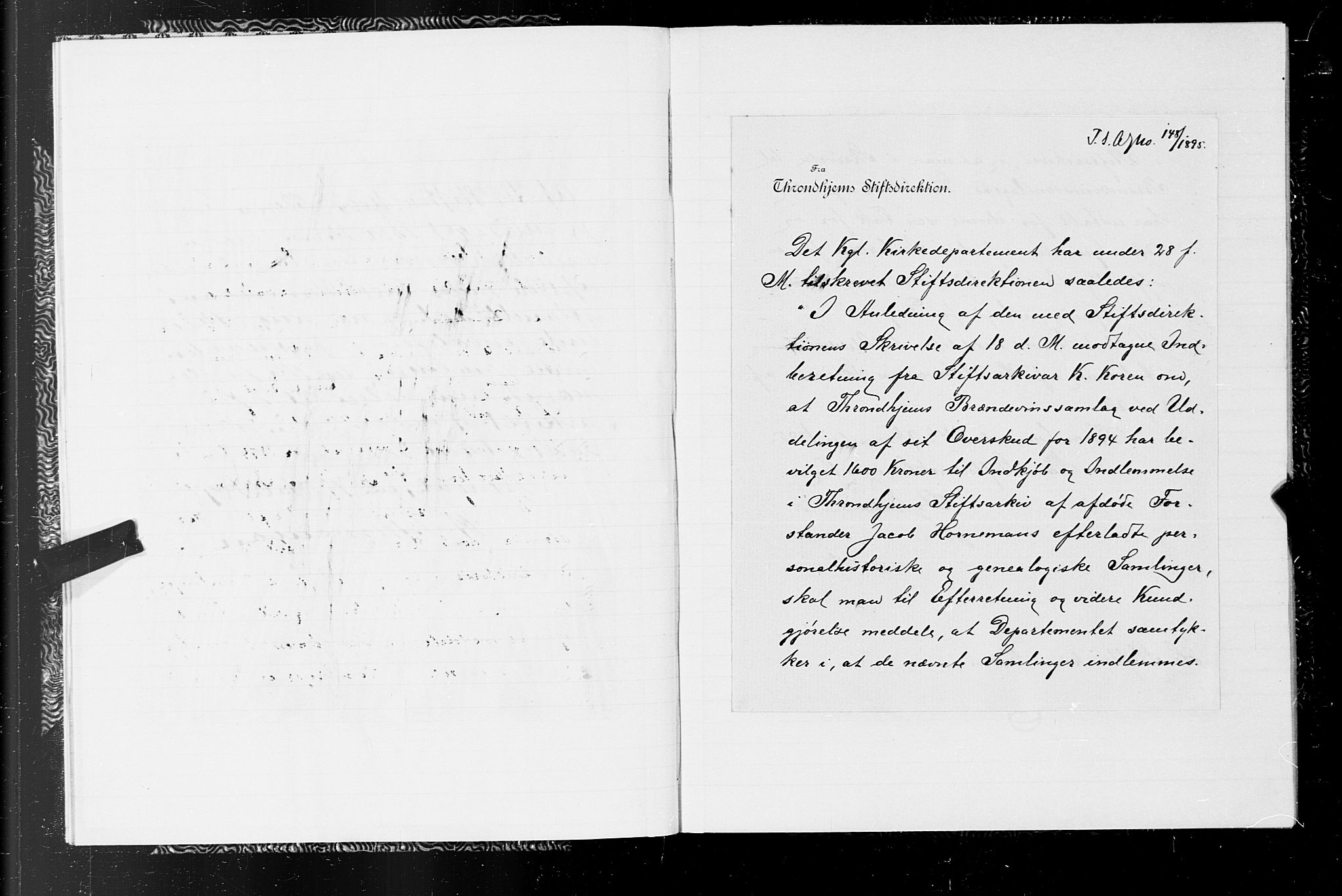 Hornemans samlinger, SAT/PA-X/A/L0018: Alfabetisk fortegnelse, 1600-1886