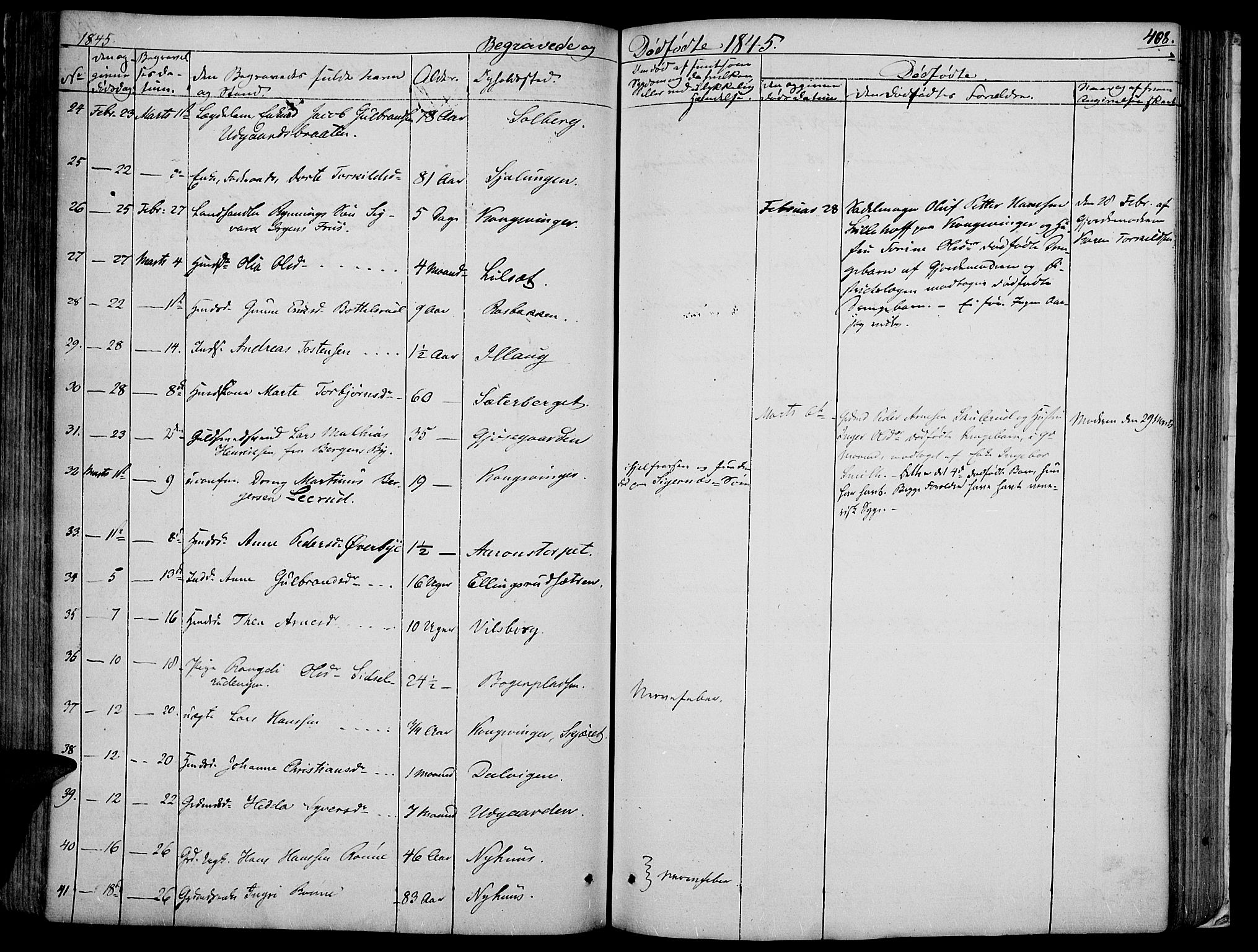 Vinger prestekontor, AV/SAH-PREST-024/H/Ha/Haa/L0008: Parish register (official) no. 8, 1839-1847, p. 408