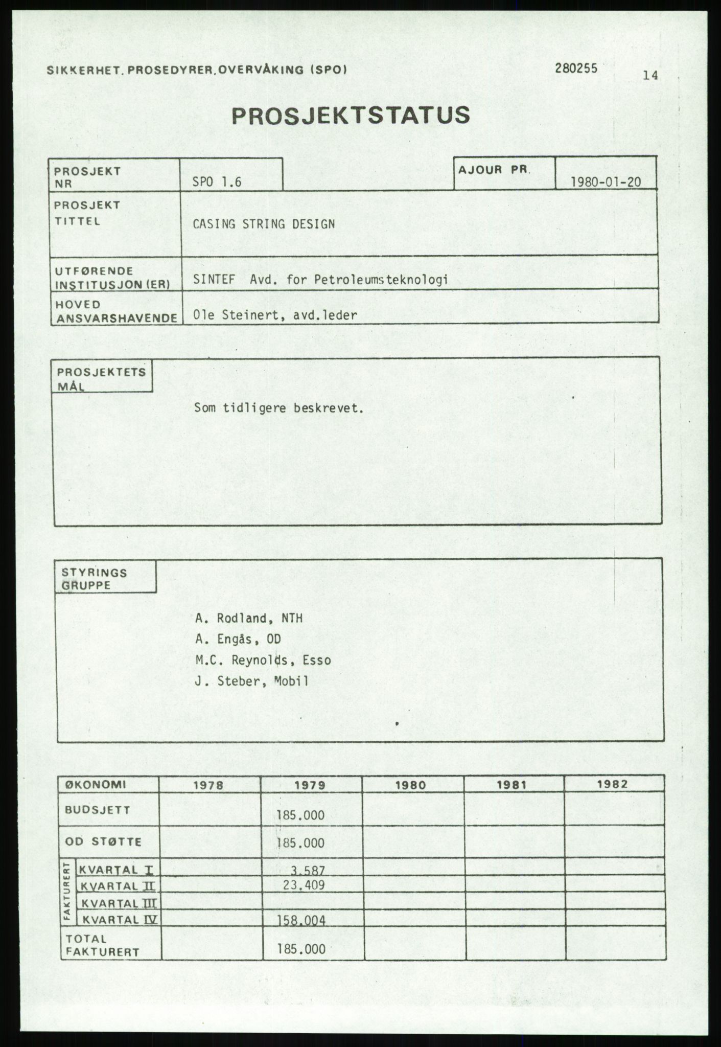 Justisdepartementet, Granskningskommisjonen ved Alexander Kielland-ulykken 27.3.1980, AV/RA-S-1165/D/L0020: X Opplæring/Kompetanse (Doku.liste + X1-X18 av 18)/Y Forskningsprosjekter (Doku.liste + Y1-Y7 av 9), 1980-1981, p. 245