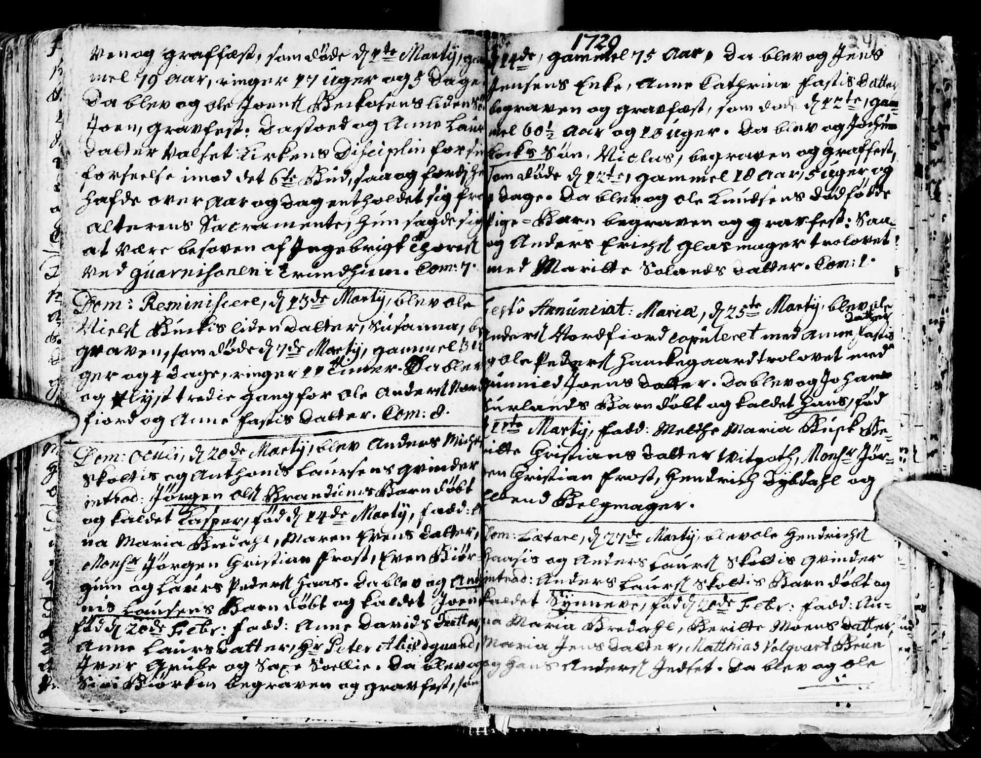Ministerialprotokoller, klokkerbøker og fødselsregistre - Sør-Trøndelag, SAT/A-1456/681/L0924: Parish register (official) no. 681A02, 1720-1731, p. 240-241