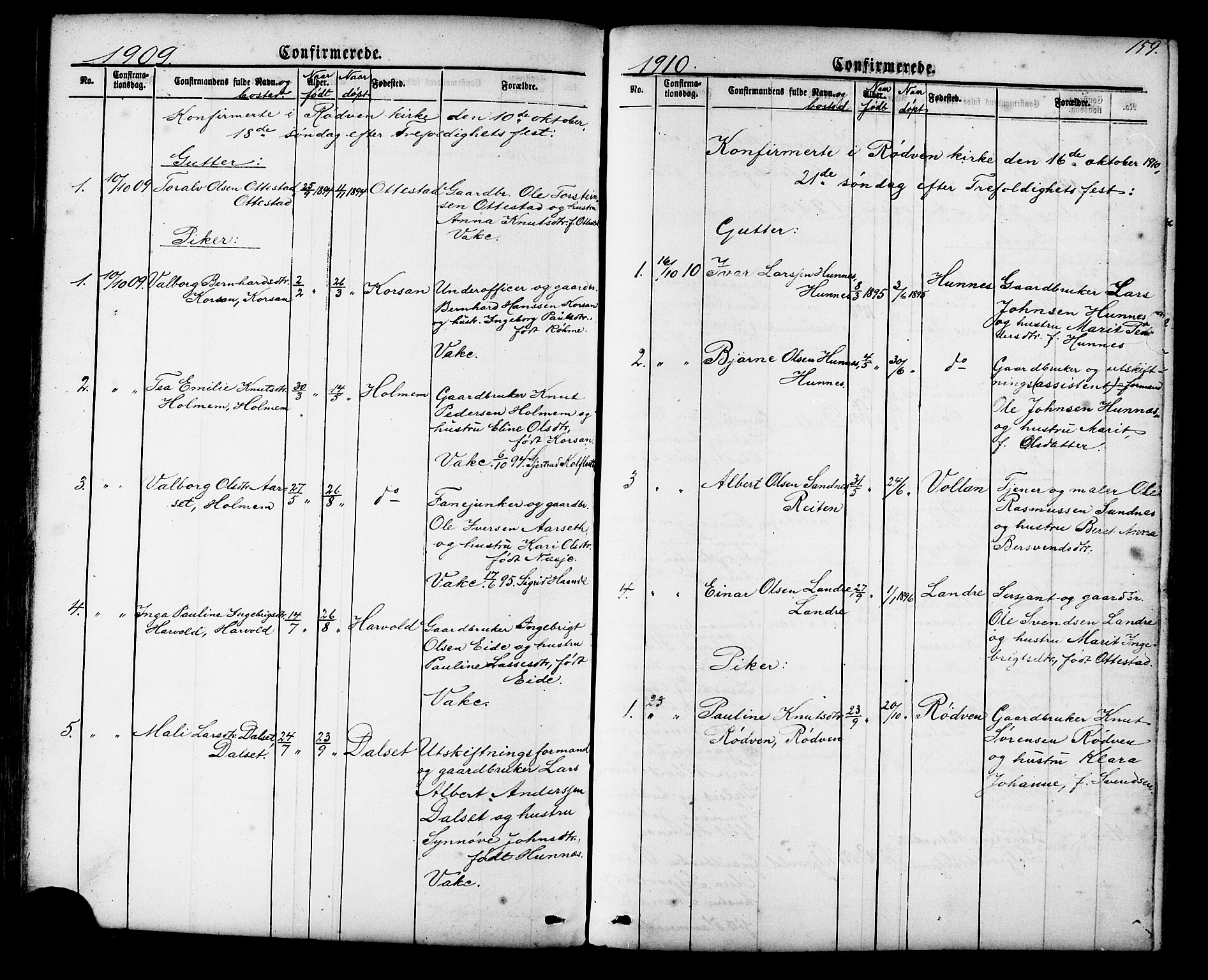Ministerialprotokoller, klokkerbøker og fødselsregistre - Møre og Romsdal, SAT/A-1454/548/L0614: Parish register (copy) no. 548C02, 1867-1917, p. 159