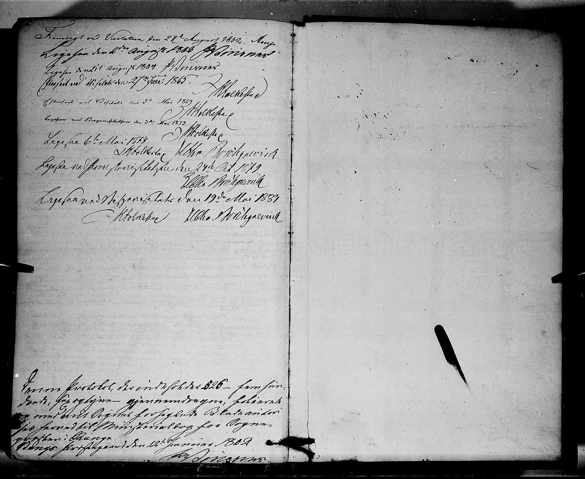 Stange prestekontor, SAH/PREST-002/K/L0013: Parish register (official) no. 13, 1862-1879