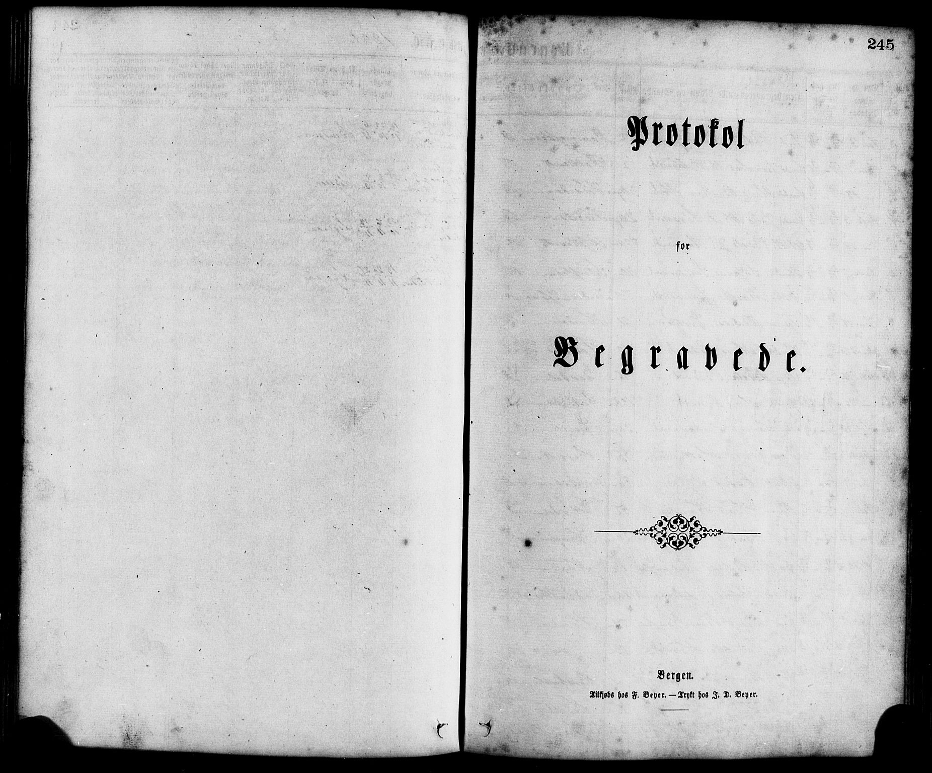 Davik sokneprestembete, SAB/A-79701/H/Haa/Haaa/L0006: Parish register (official) no. A 6, 1867-1881, p. 245