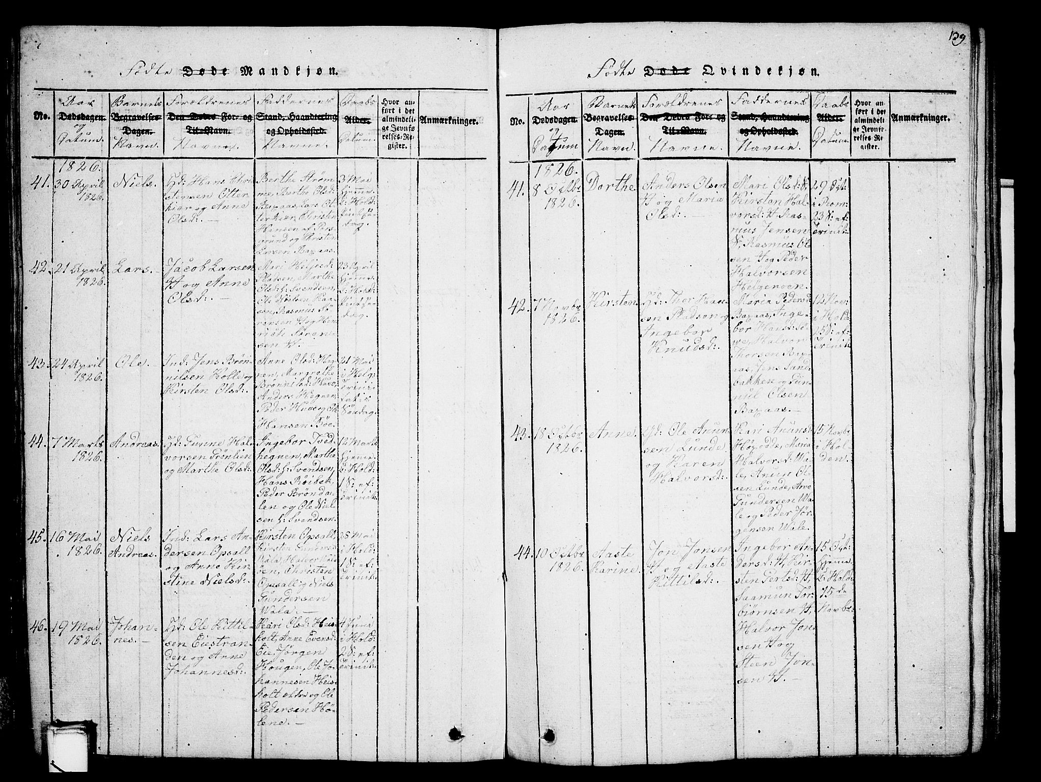 Holla kirkebøker, AV/SAKO-A-272/G/Ga/L0001: Parish register (copy) no. I 1, 1814-1830, p. 139