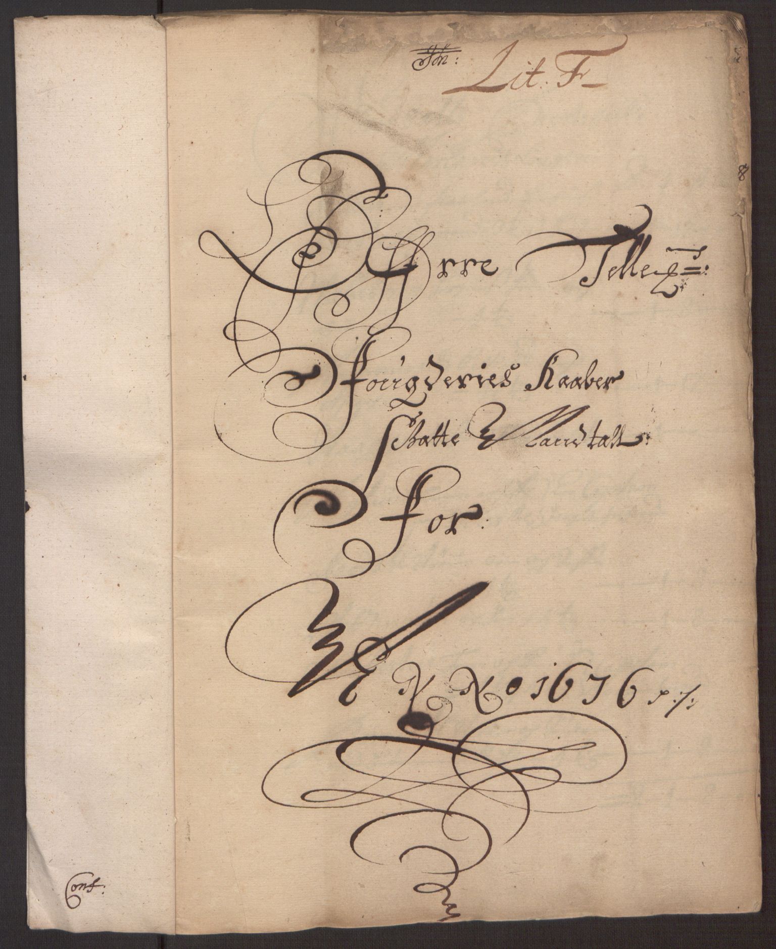 Rentekammeret inntil 1814, Reviderte regnskaper, Fogderegnskap, RA/EA-4092/R35/L2065: Fogderegnskap Øvre og Nedre Telemark, 1676, p. 150