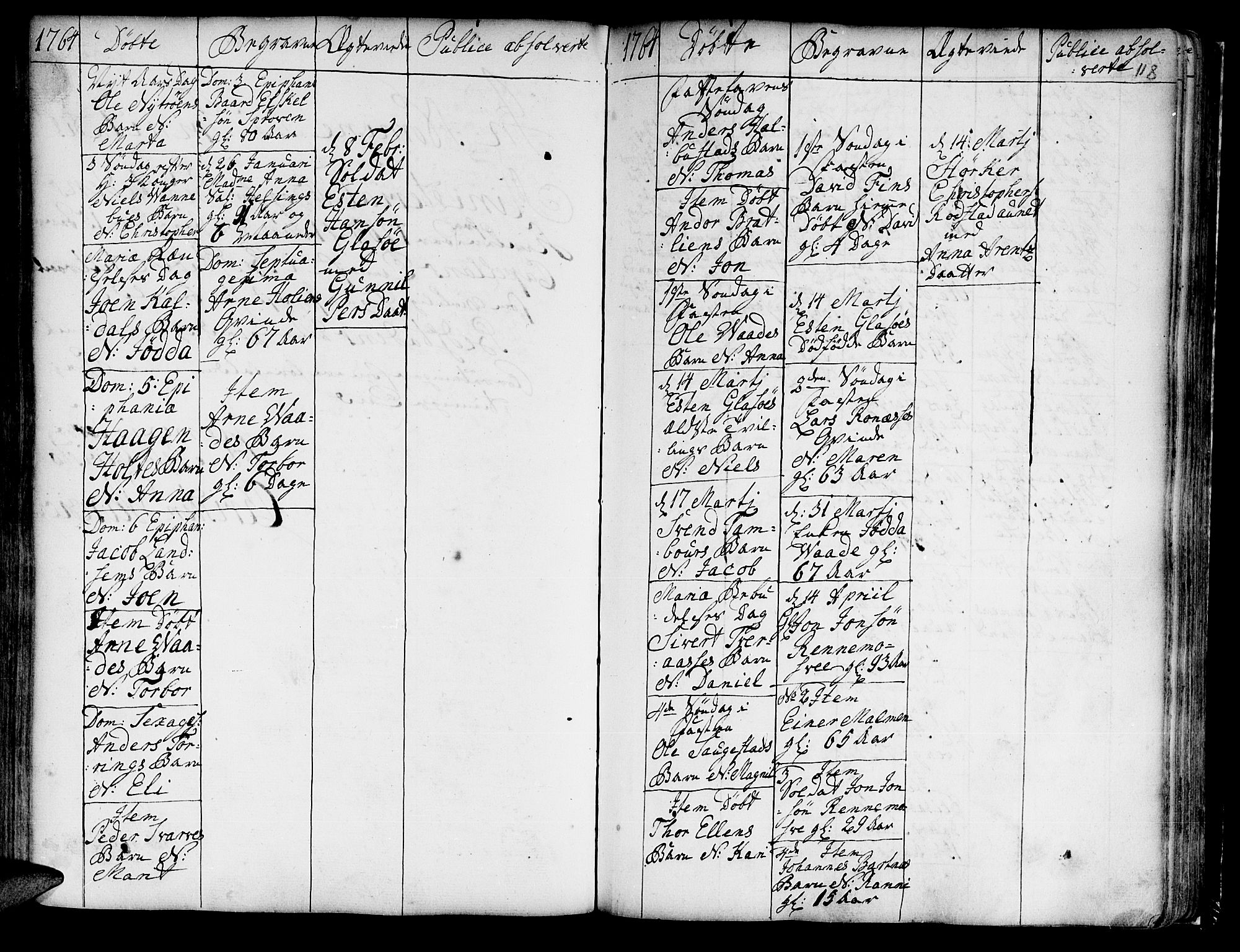 Ministerialprotokoller, klokkerbøker og fødselsregistre - Nord-Trøndelag, SAT/A-1458/741/L0385: Parish register (official) no. 741A01, 1722-1815, p. 118