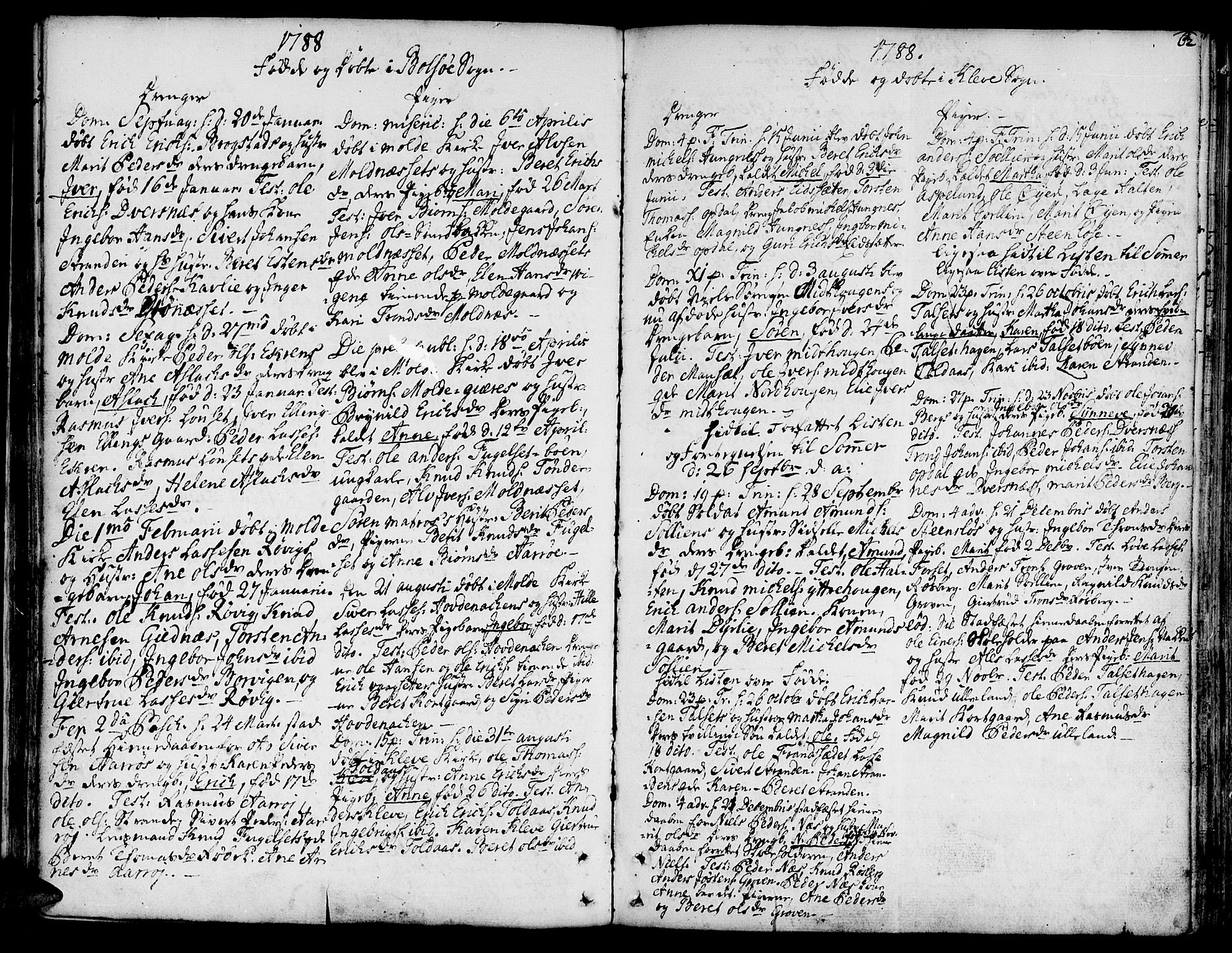 Ministerialprotokoller, klokkerbøker og fødselsregistre - Møre og Romsdal, SAT/A-1454/555/L0648: Parish register (official) no. 555A01, 1759-1793, p. 62