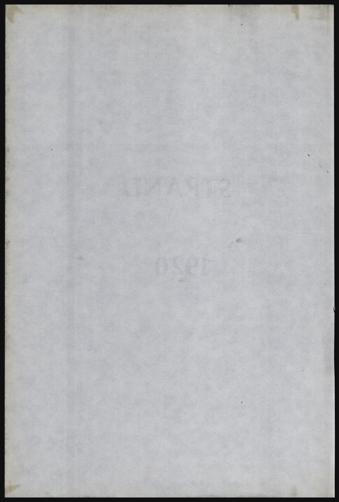 SAST, Copy of 1920 census for Strand, 1920, p. 4