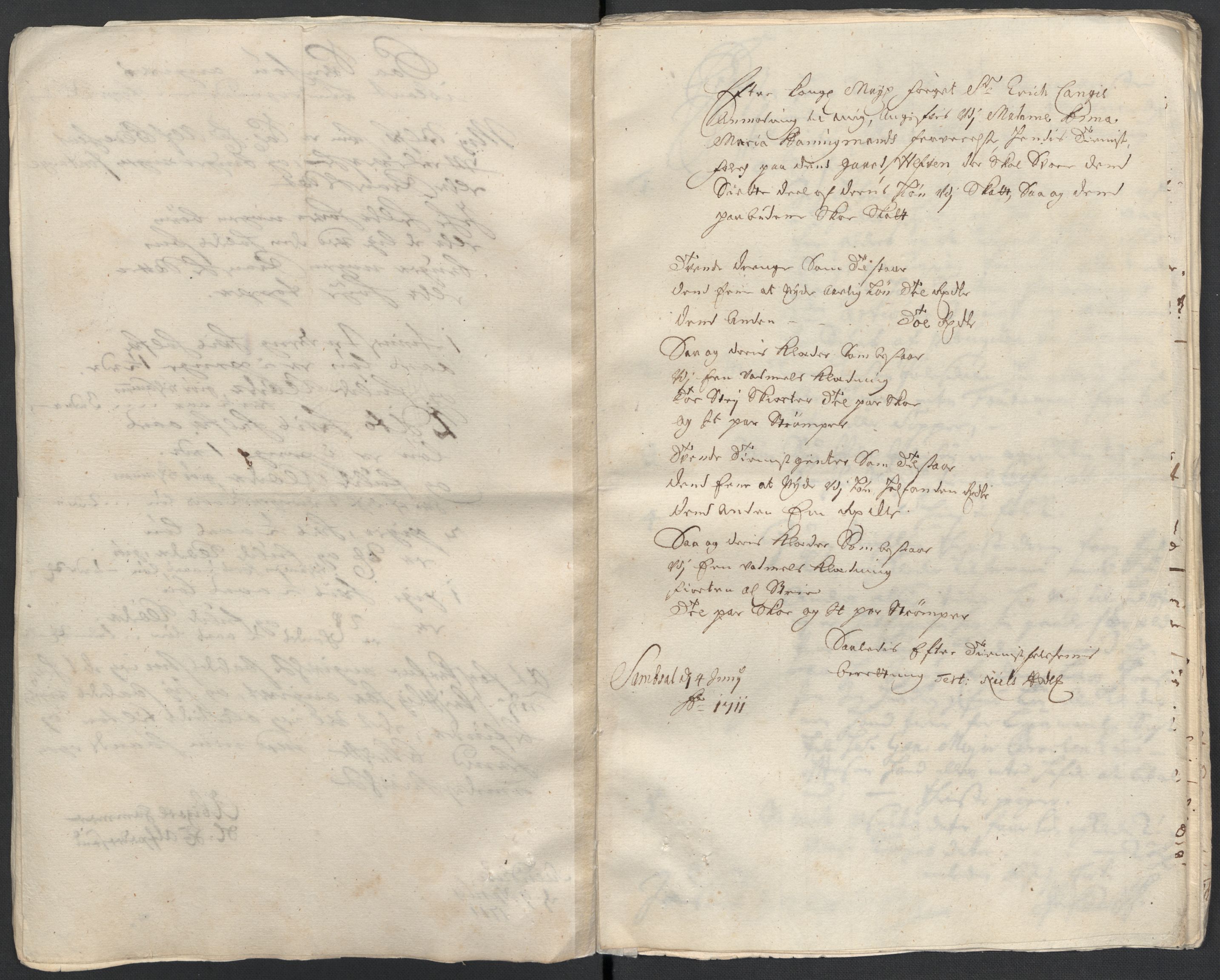 Rentekammeret inntil 1814, Reviderte regnskaper, Fogderegnskap, RA/EA-4092/R16/L1047: Fogderegnskap Hedmark, 1711, p. 291