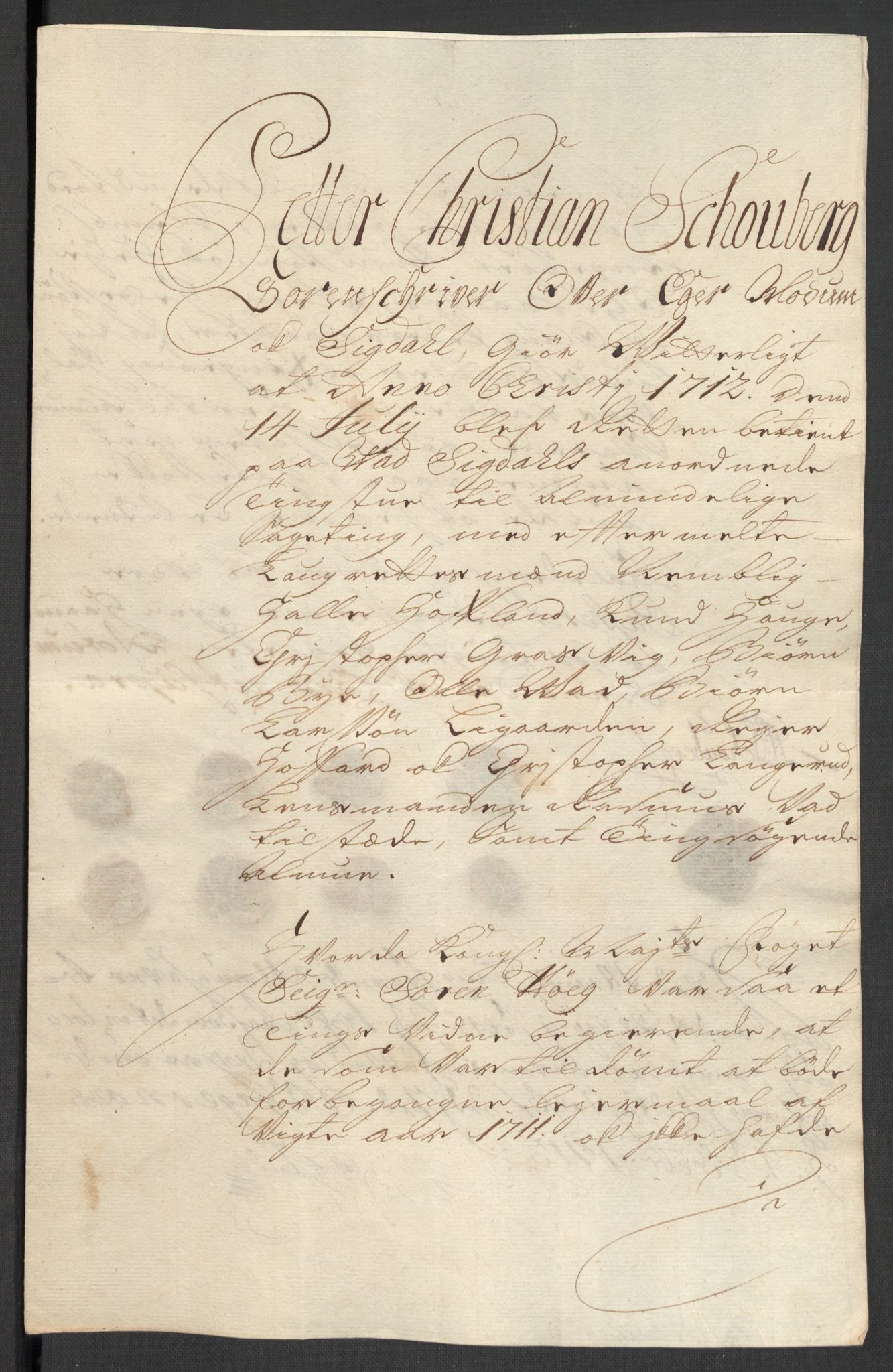 Rentekammeret inntil 1814, Reviderte regnskaper, Fogderegnskap, AV/RA-EA-4092/R31/L1705: Fogderegnskap Hurum, Røyken, Eiker, Lier og Buskerud, 1711, p. 411