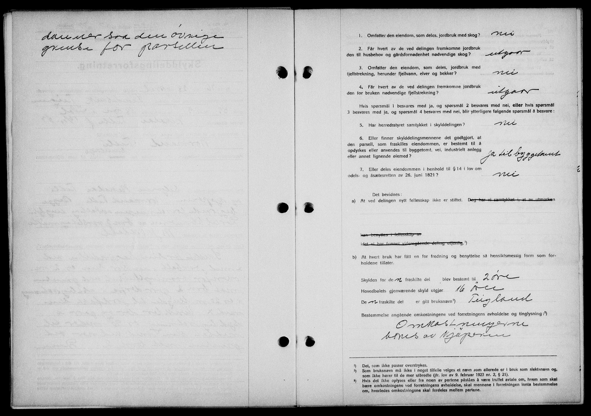 Lofoten sorenskriveri, SAT/A-0017/1/2/2C/L0001a: Mortgage book no. 1a, 1936-1937, Diary no: : 52/1937